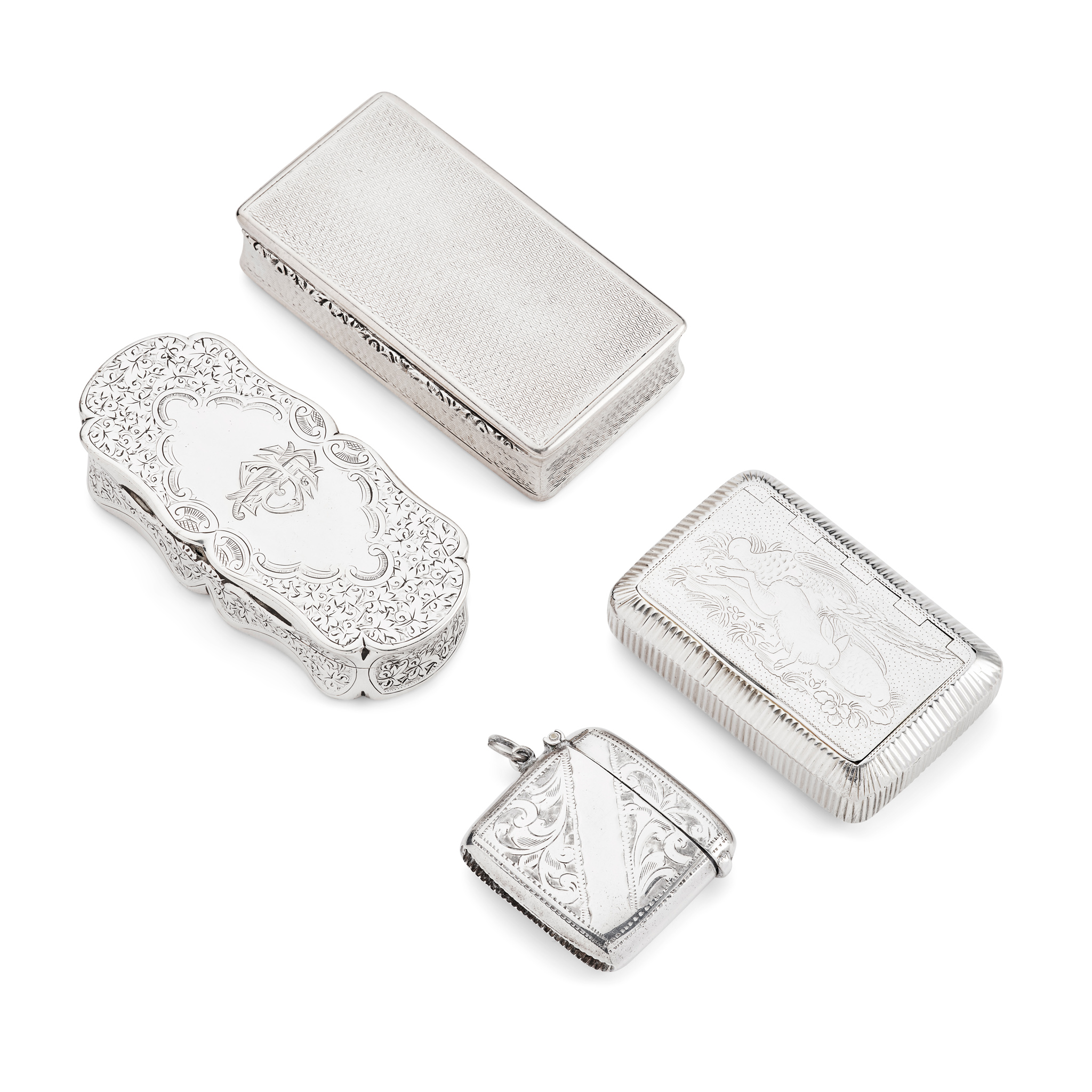 A GEORGE III SNUFF BOX