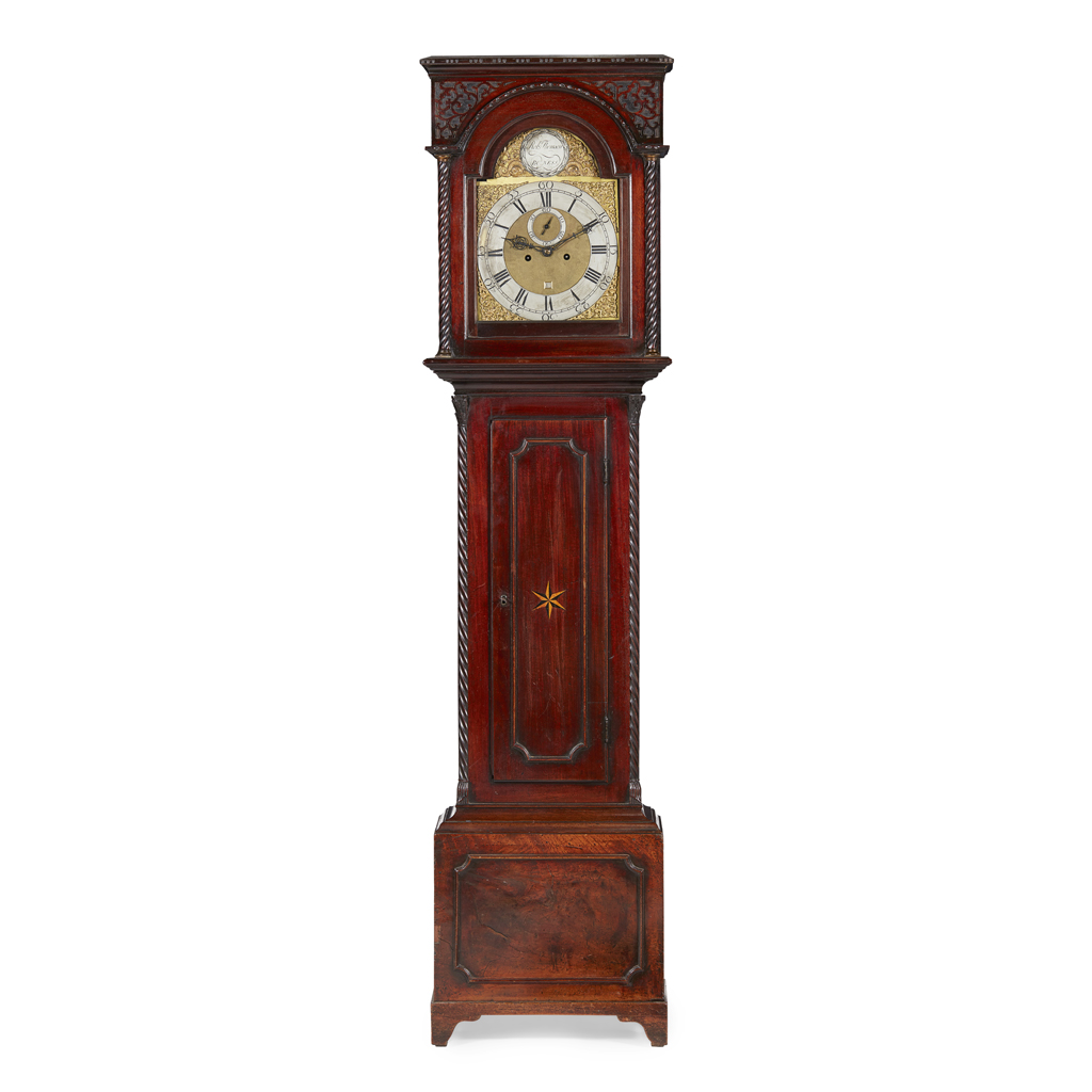 SCOTTISH GEORGE III MAHOGANY LONGCASE CLOCK, ROBERT THOMSON, BONESS