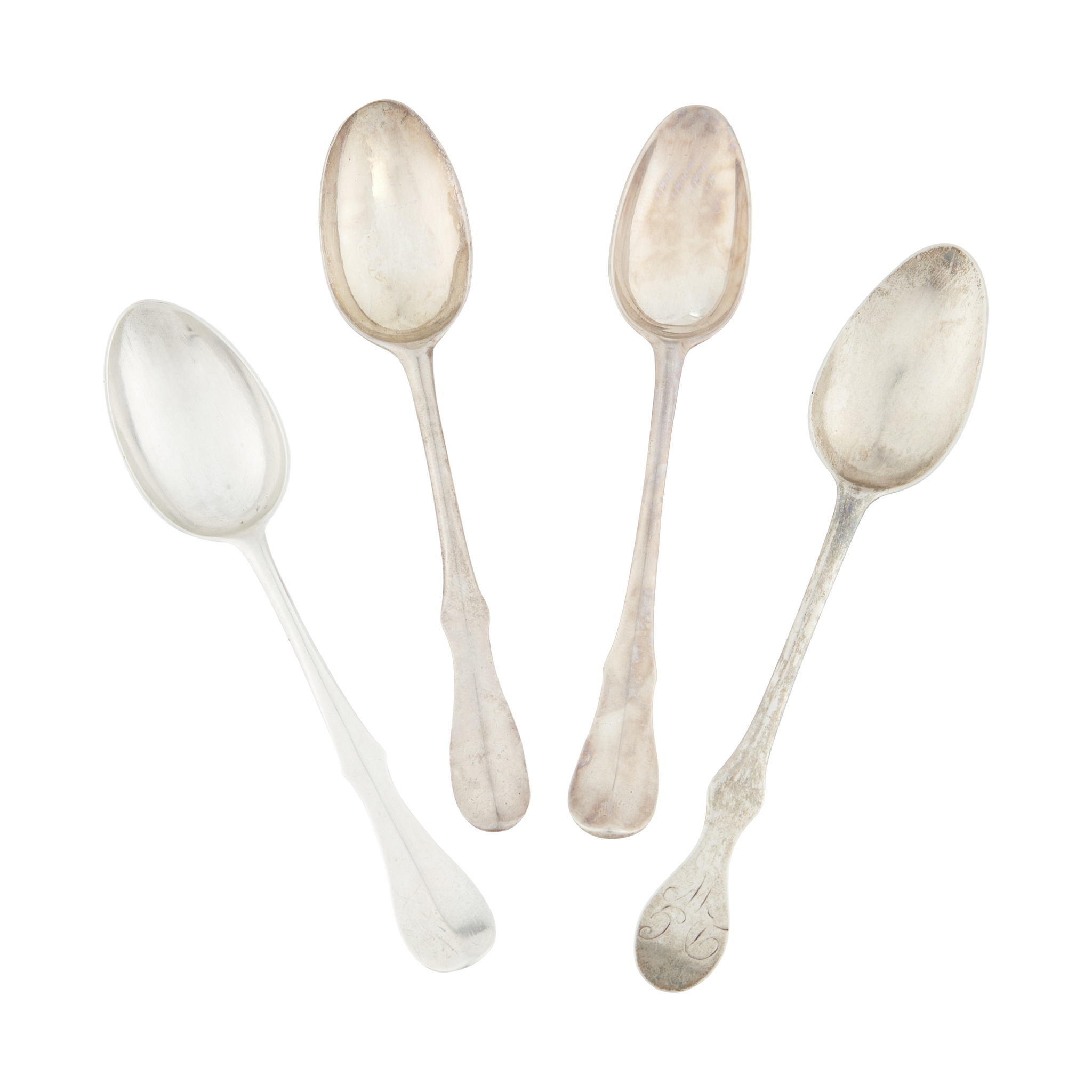 A GROUP OF SCOTTISH PROVINCIAL TEASPOONS