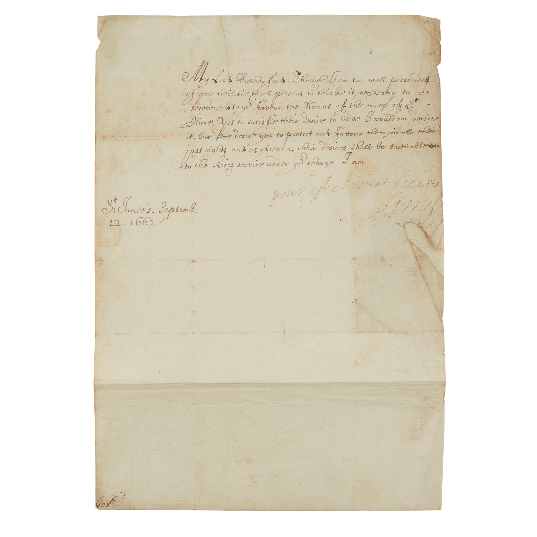 James II & VII, King of England, Ireland & Scotland