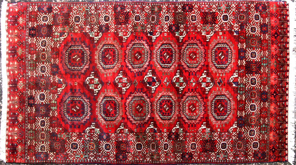 A Turkoman carpet