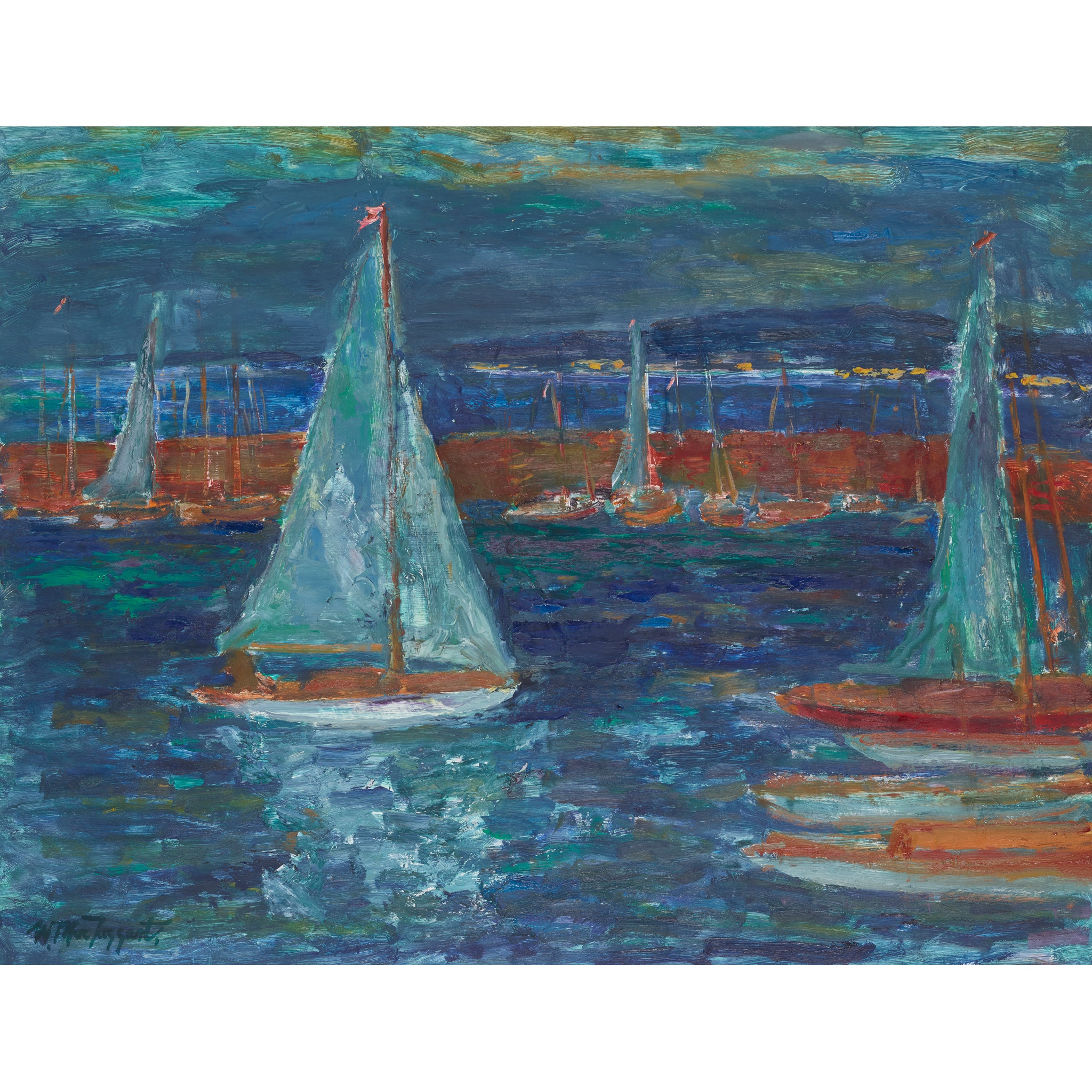 SIR WILLIAM MACTAGGART P.R.S.A., R.A., F.R.S.E., R.S.W. (SCOTTISH 1903-1981)