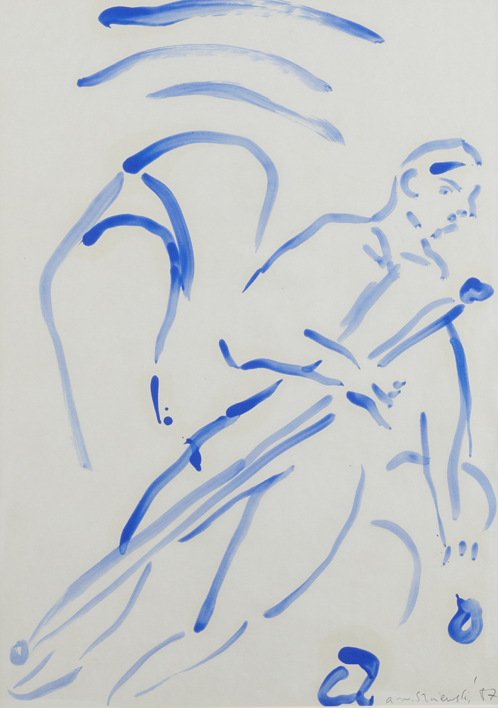 ADRIAN WISZNIEWSKI R.S.A (SCOTTISH B.1958)