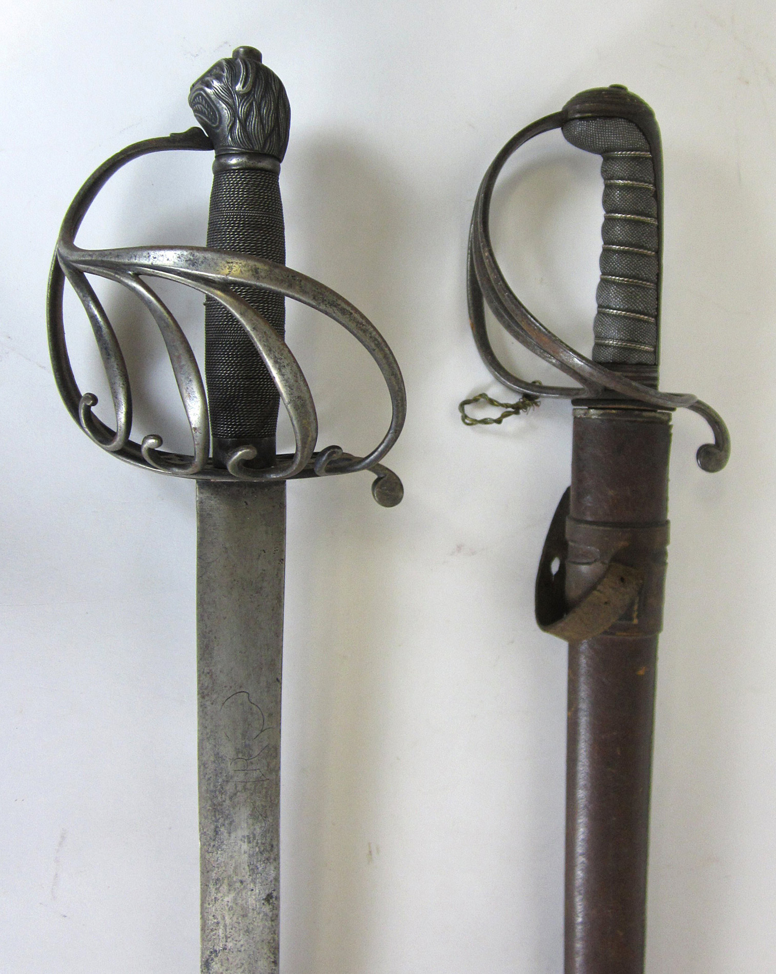 ENGLISH INFANTRY OFFICERS' 1822 PATTERN BACKSWORD