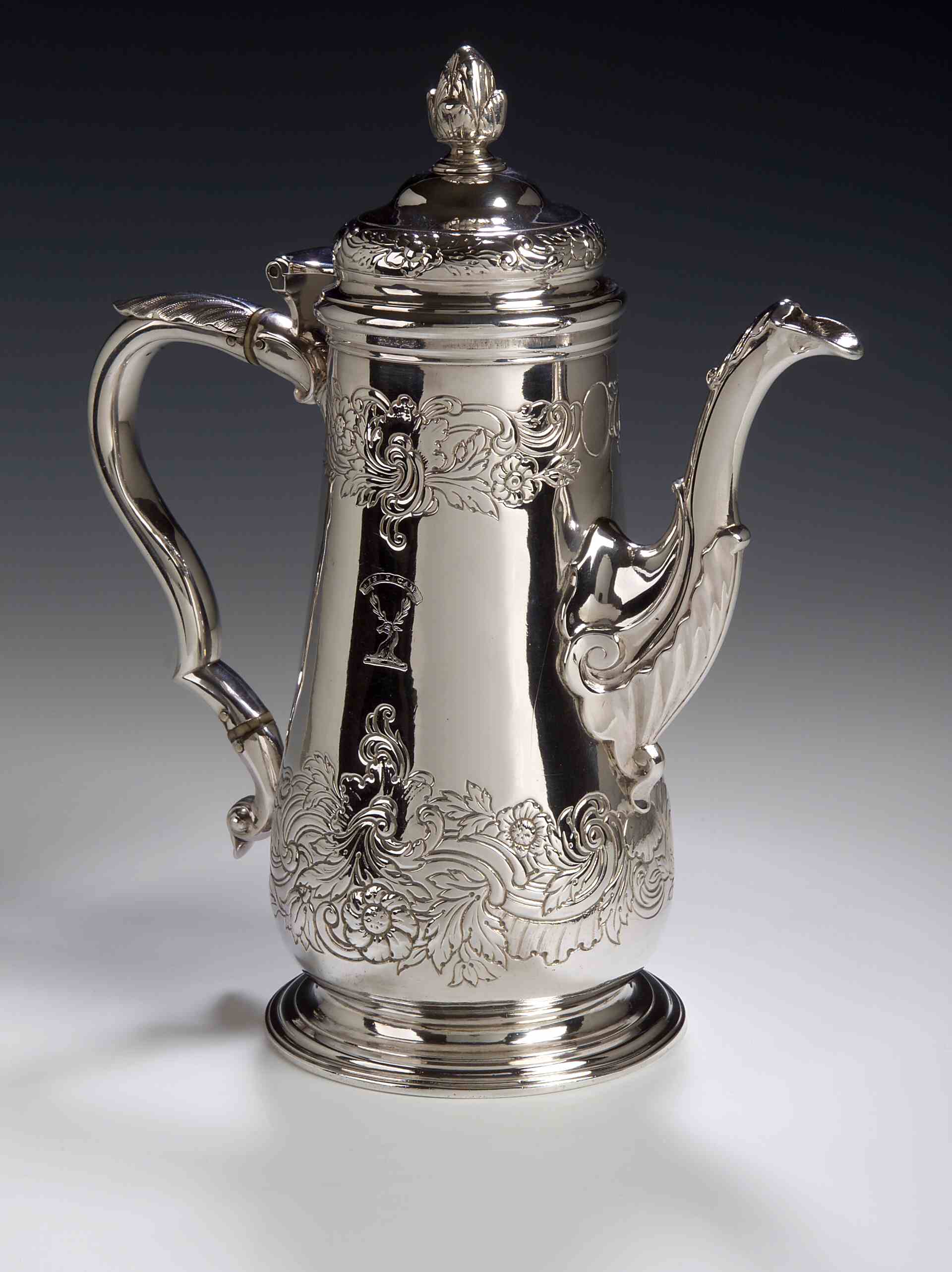 A Scottish early George III coffee pot