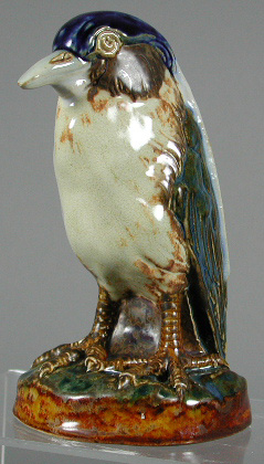 A Royal Doulton figure of a night heron