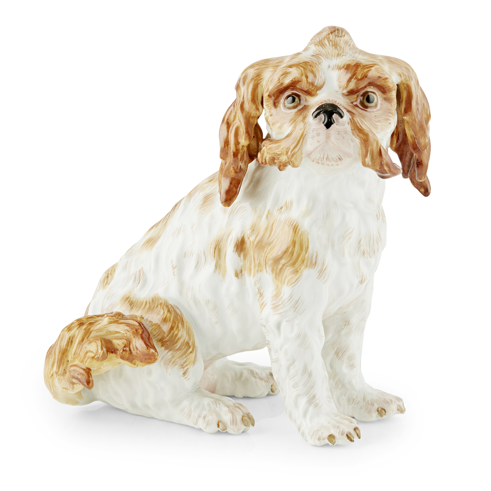 MEISSEN PORCELAIN BOLOGNESE DOG