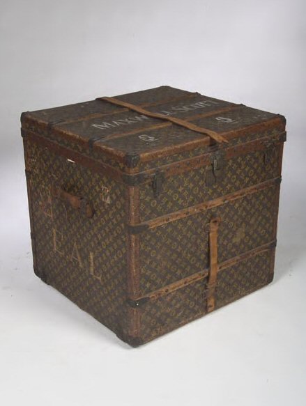 A Louis Vuitton travelling trunk,