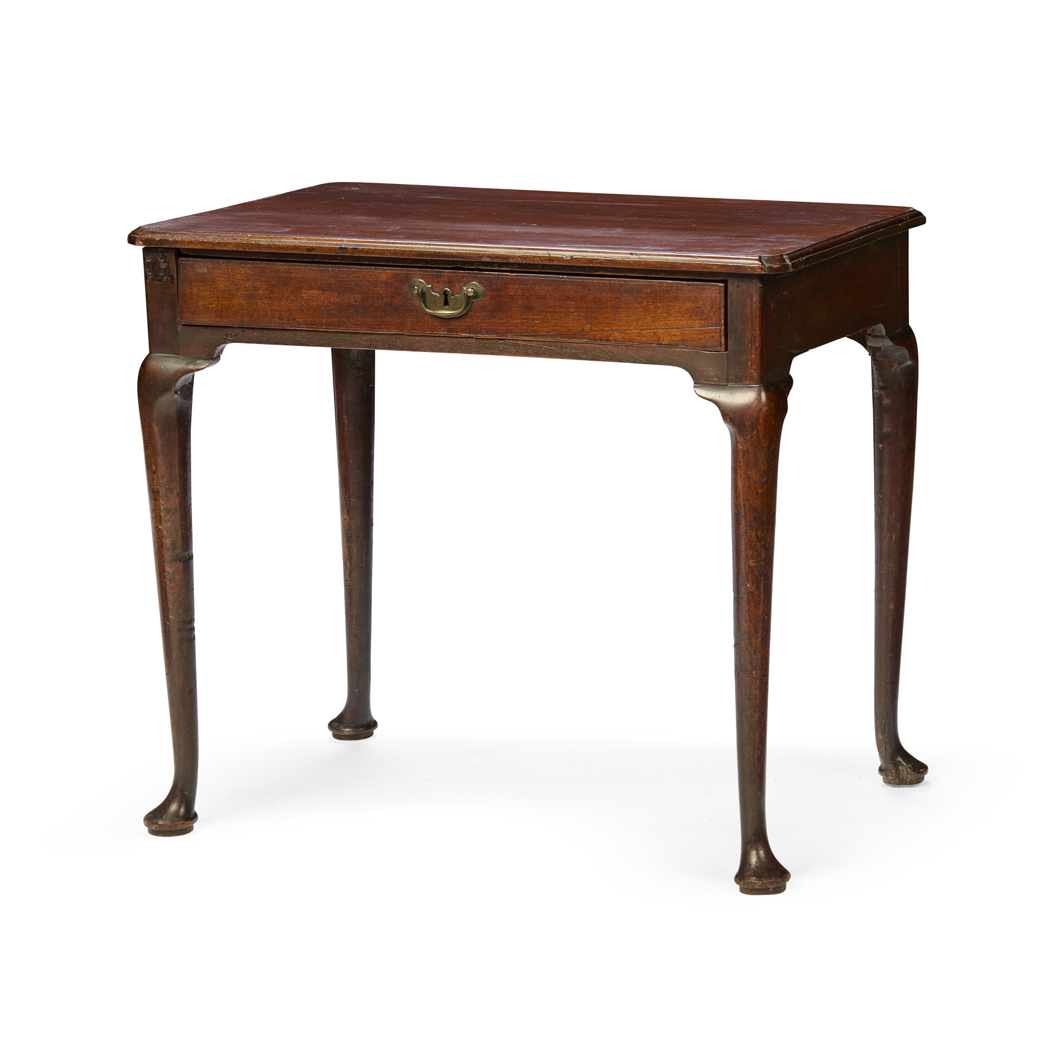 GEORGE II MAHOGANY SIDE TABLE