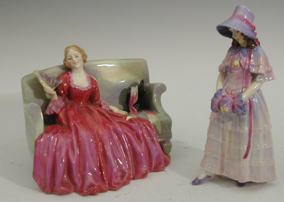'Sweet and Twenty', a Royal Doulton figure,