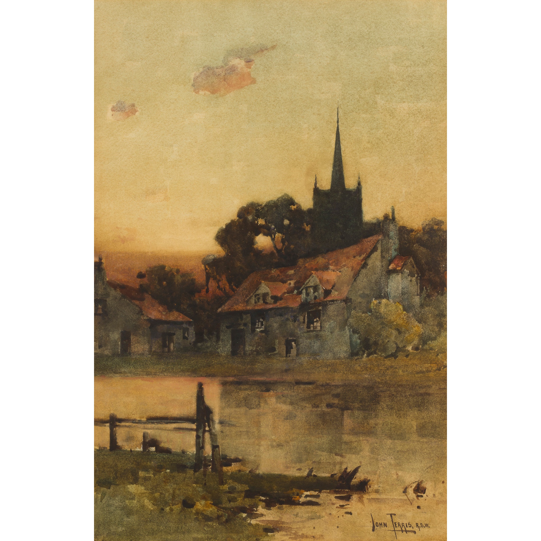 JOHN TERRIS R.I., R.S.W. (SCOTTISH 1865-1914)