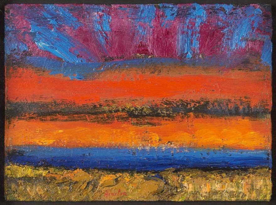 JOHN HOUSTON O.B.E., R.S.A., R.S.W. S.S.A. (B.1930)