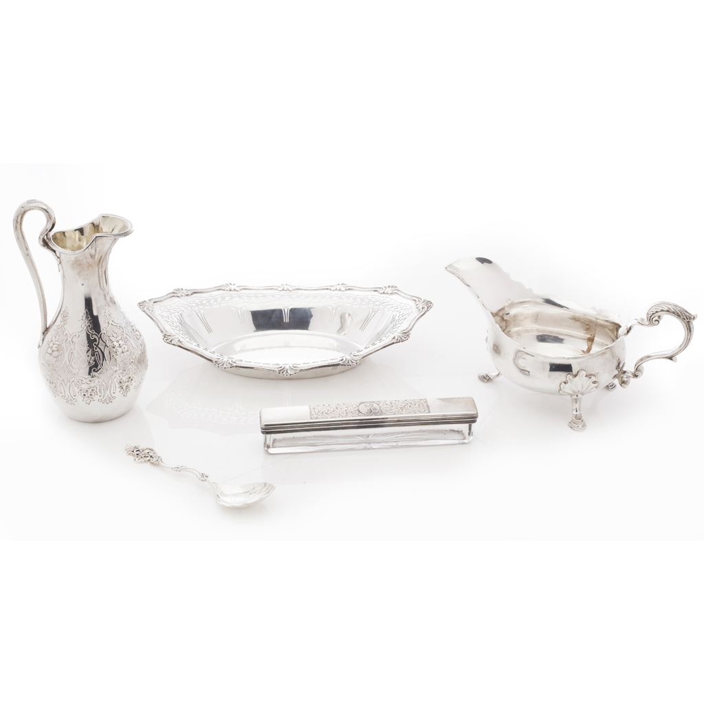 A collection of silver