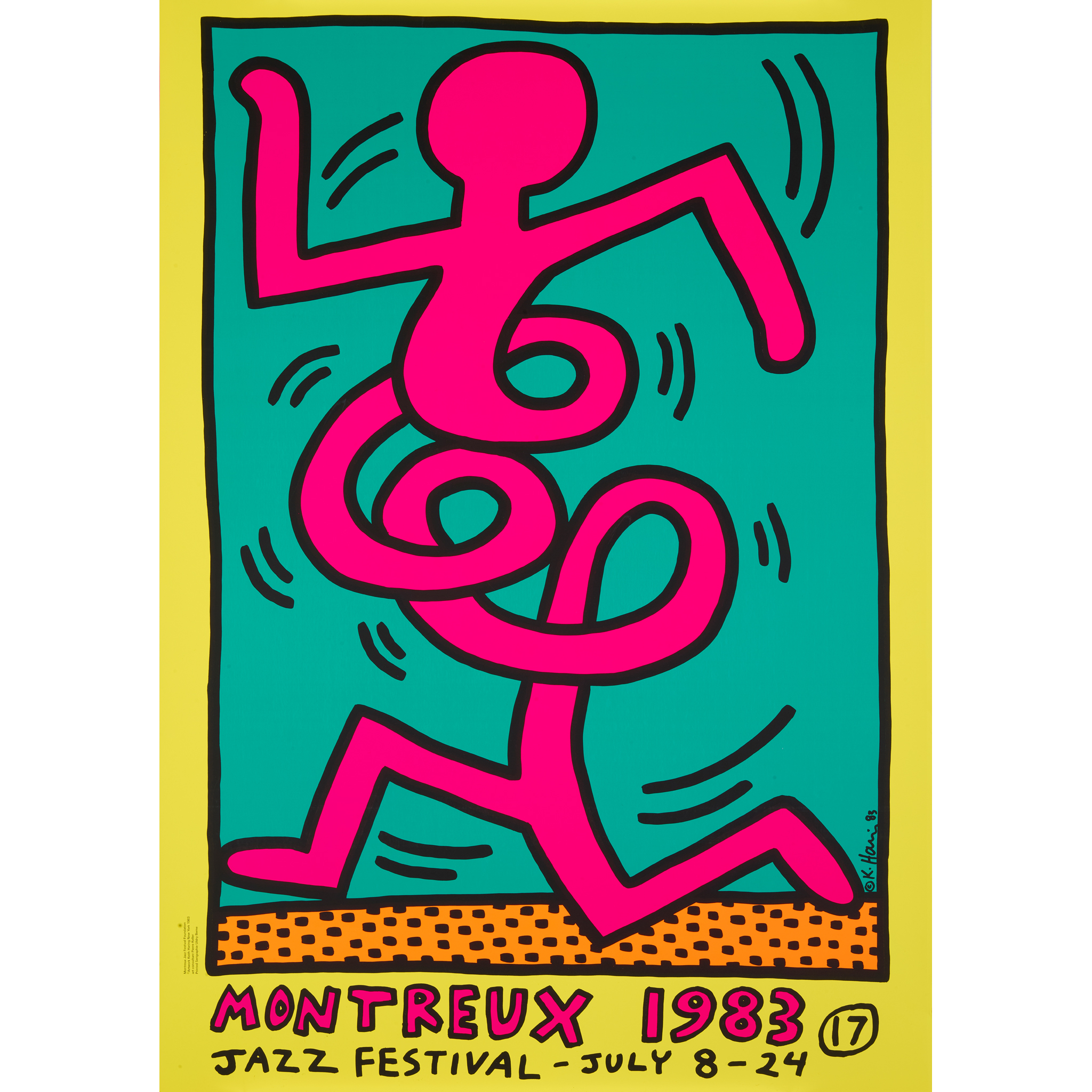 KEITH HARING (AMERICAN 1958-1990)