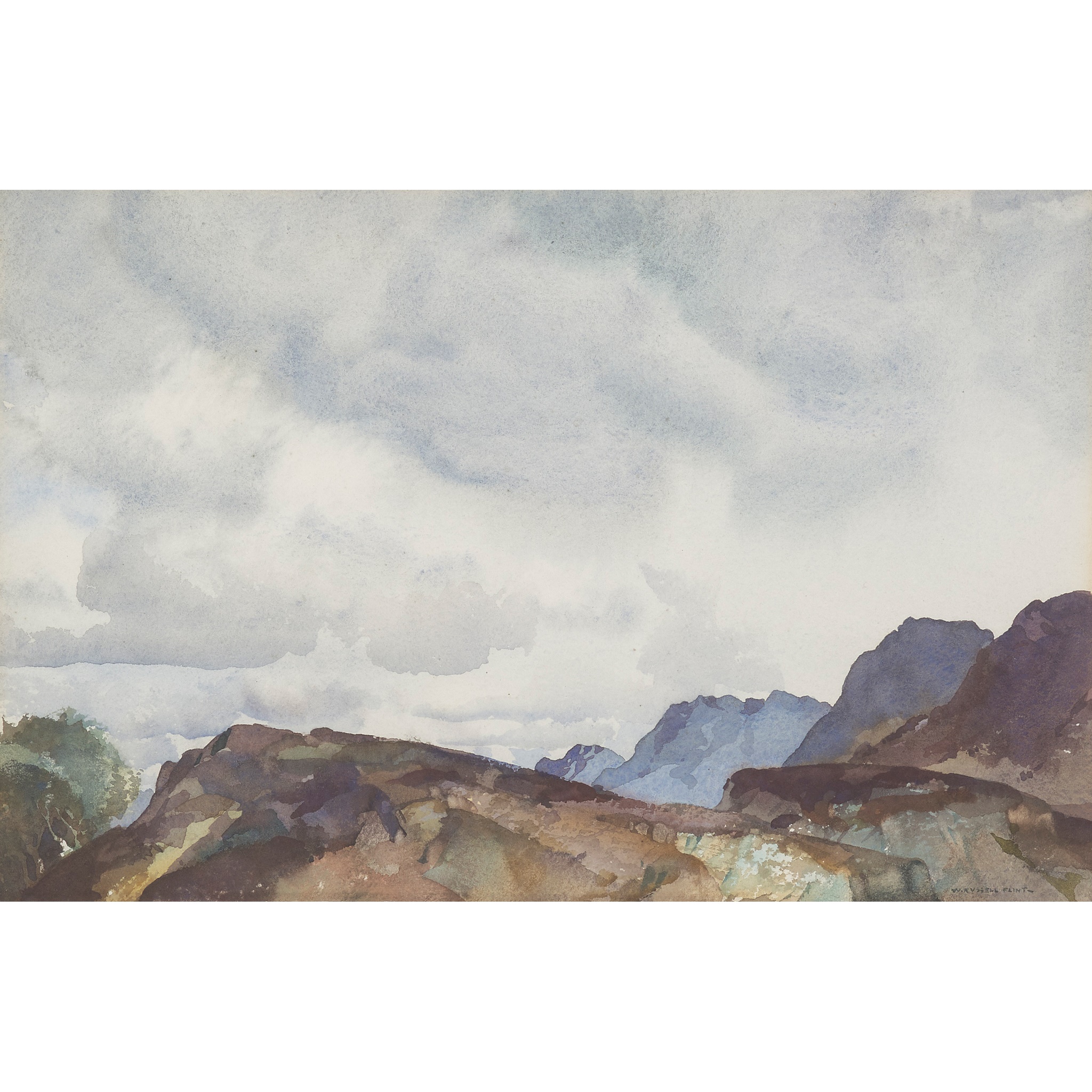 SIR WILLIAM RUSSELL FLINT P.R.A., P.R.W.S., R.S.W., R.O.I., R.E. (SCOTTISH 1880-1969)
