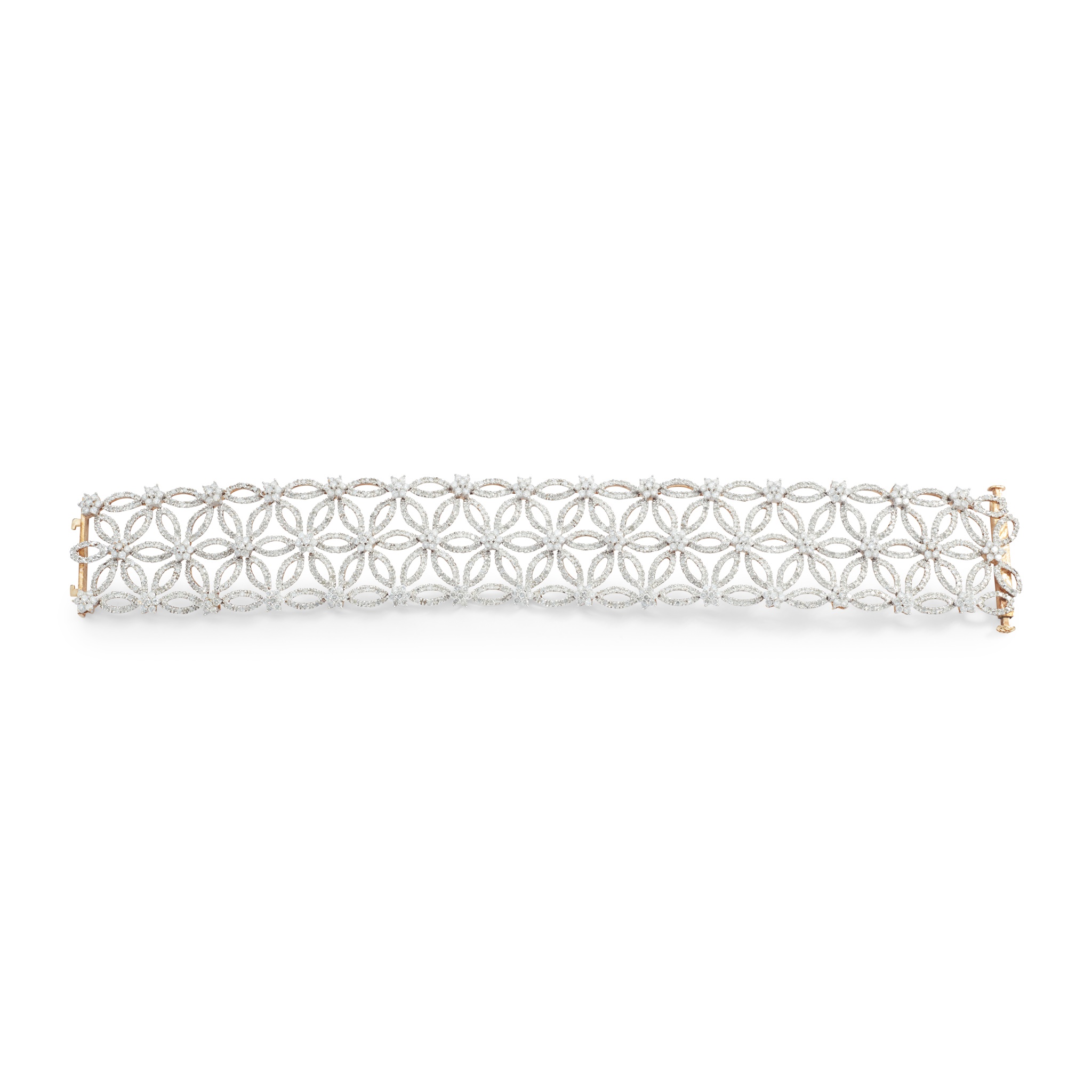 A diamond bracelet
