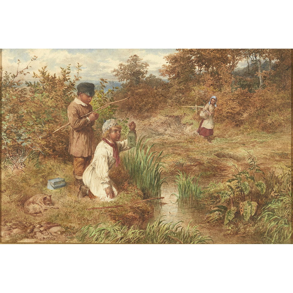 CHARLES GREEN R.I. (BRITISH 1840-1898)