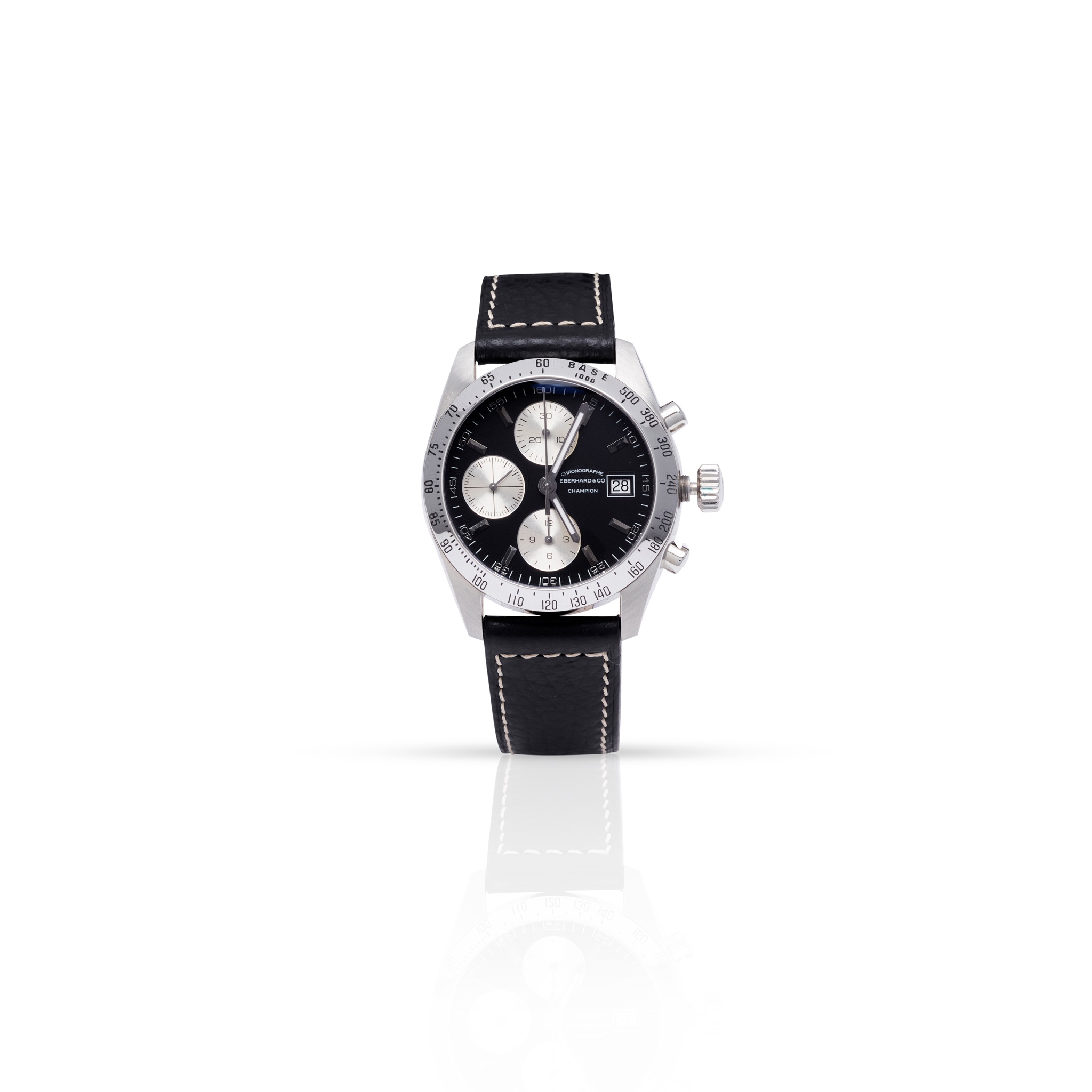 Eberhard: a stainless steel wristwatch