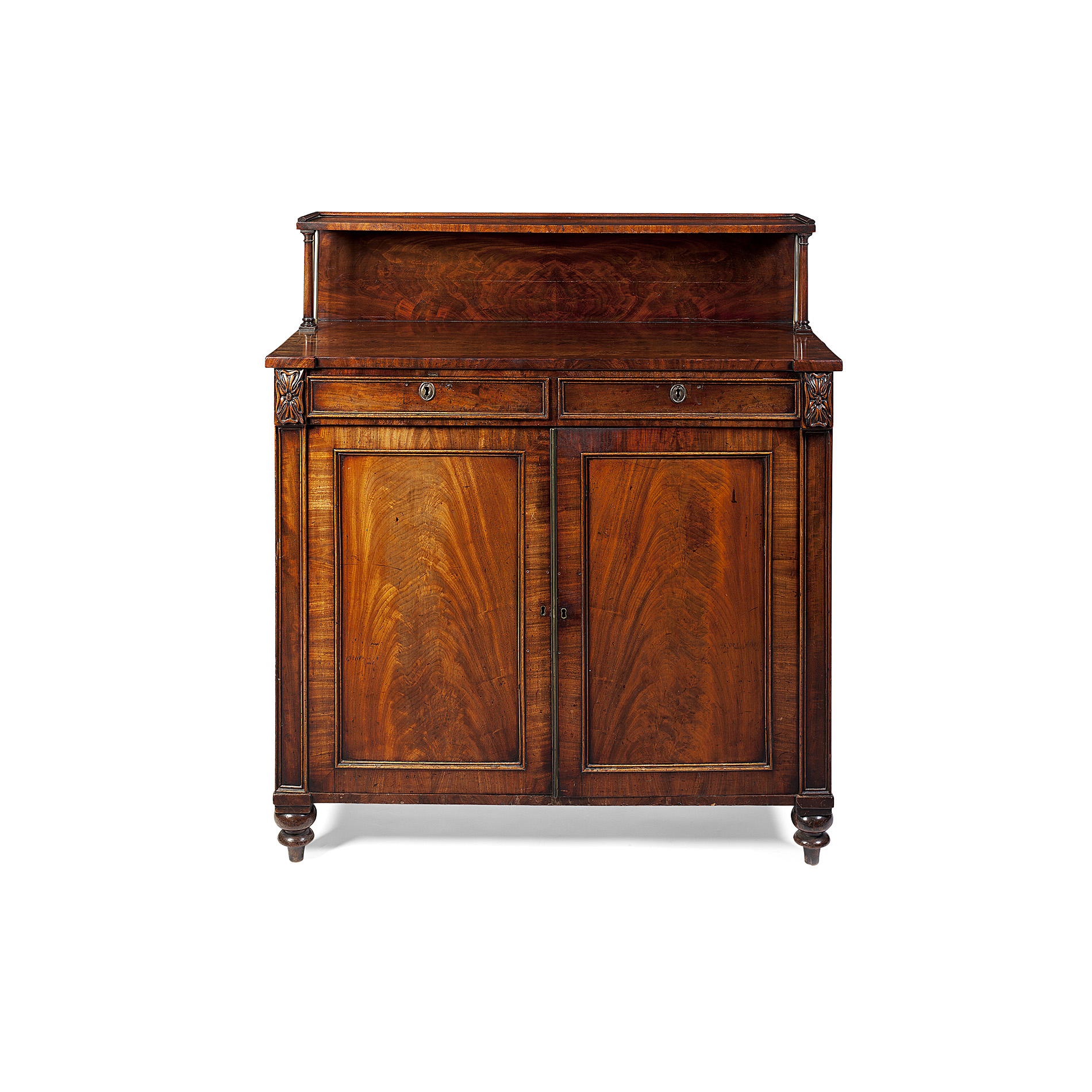 GEORGE IV MAHOGANY CHIFFONIER