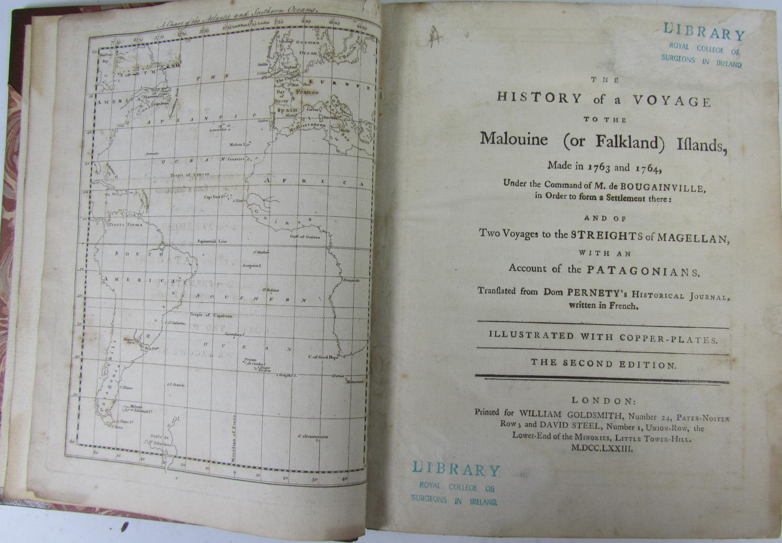 Falkland Islands - Pernety, Louis Antoine