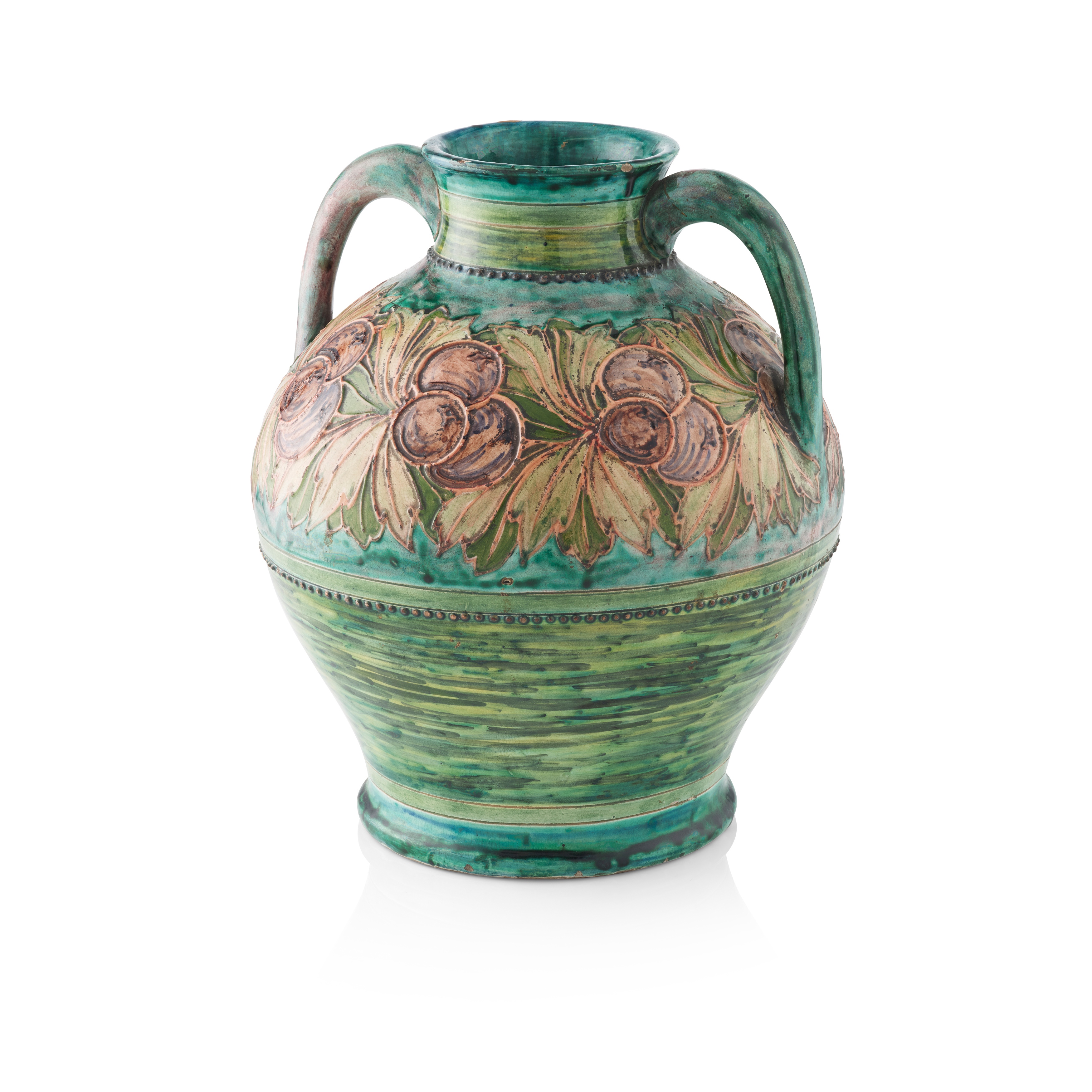 CHARLES COLLIS AND LIZZIE WILKINS FOR DELLA ROBBIA POTTERY, BIRKENHEAD
