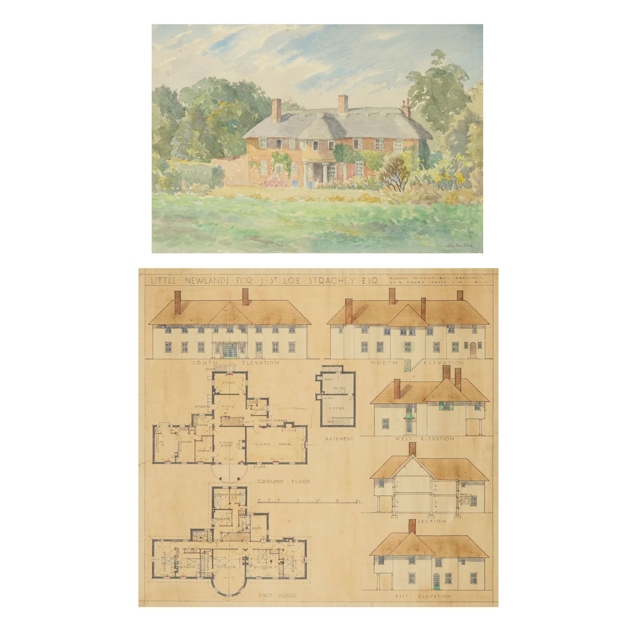SIR CLOUGH WILLIAMS-ELLIS (1883-1978)