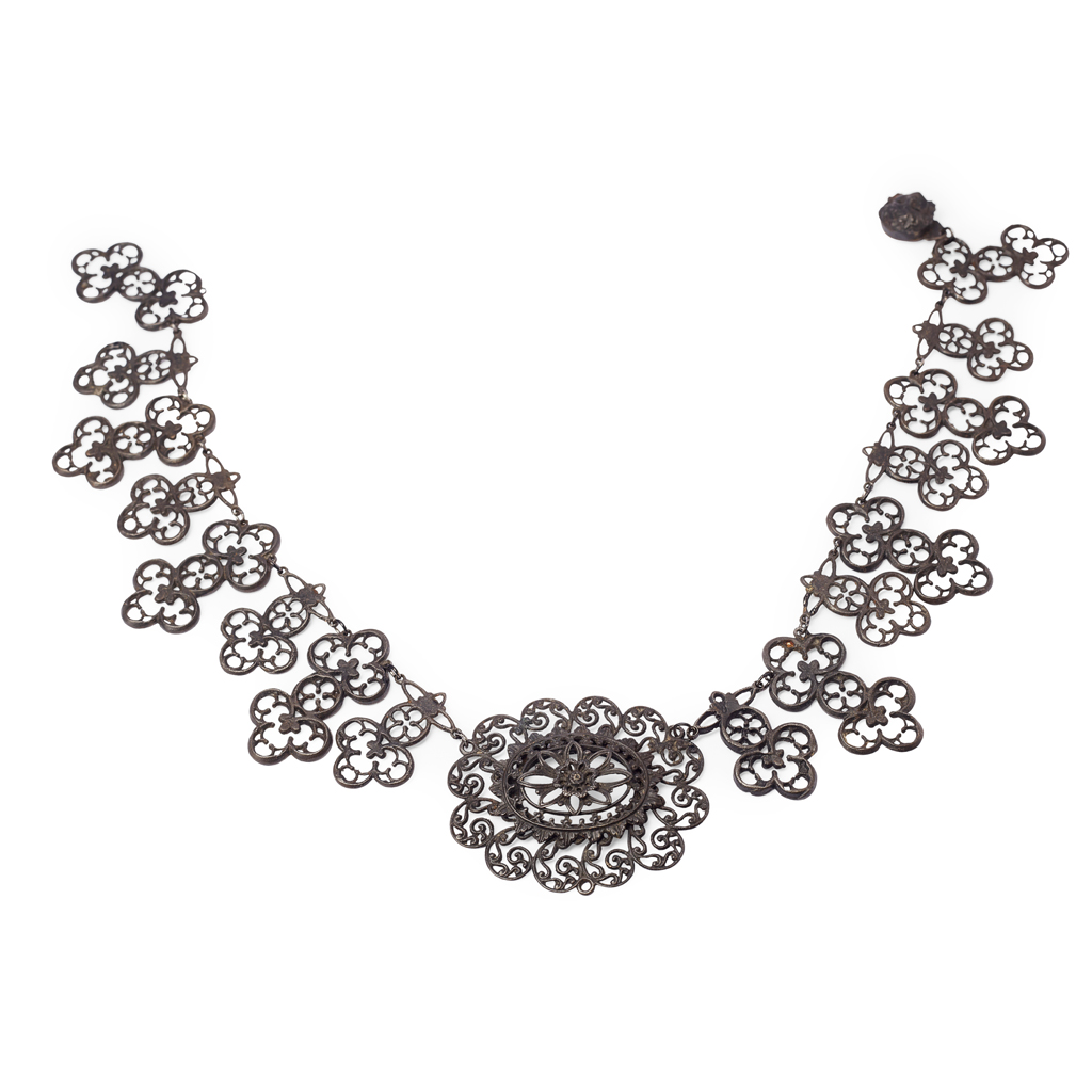 A Berlin Ironwork necklace