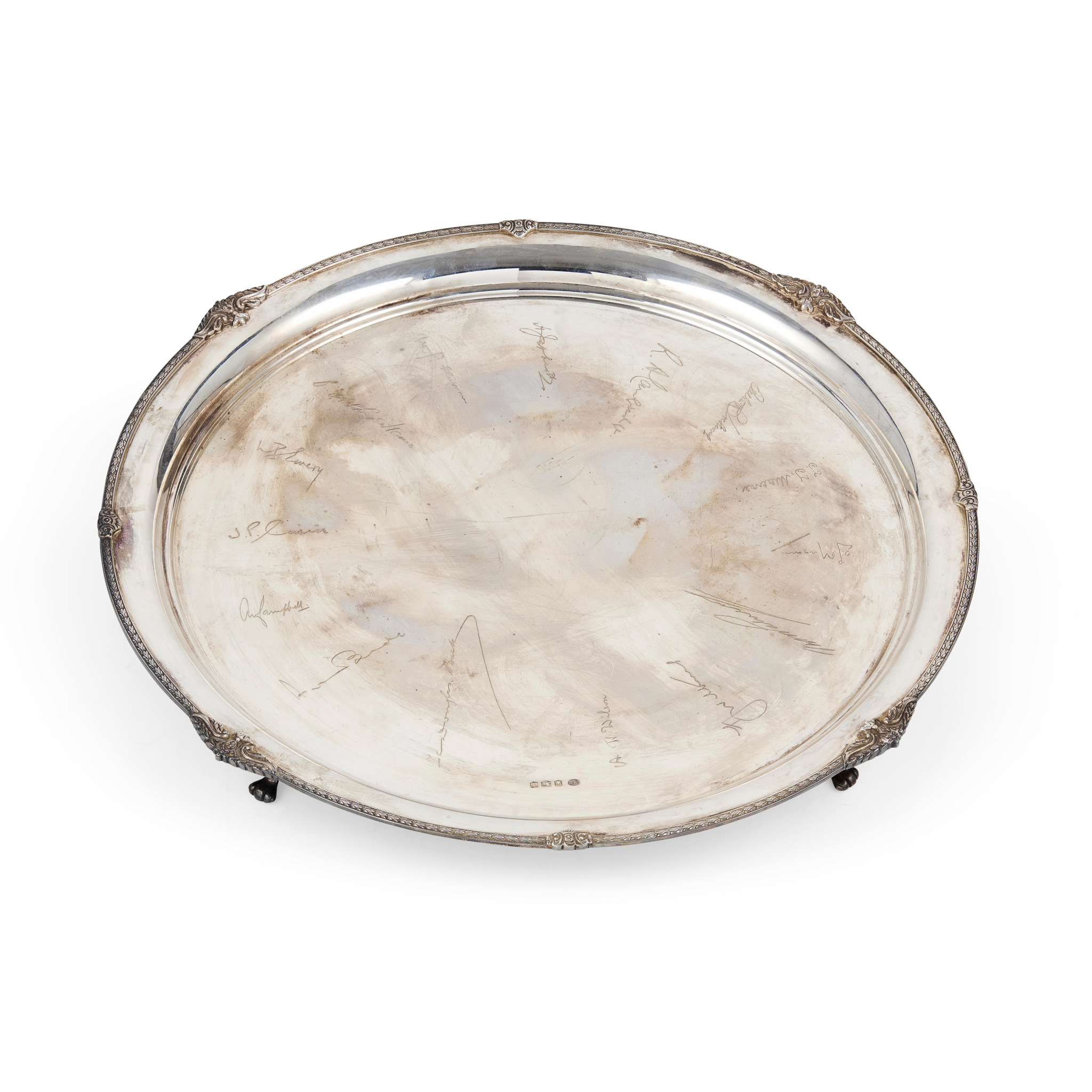 A 1960s PRESENTATION SALVER