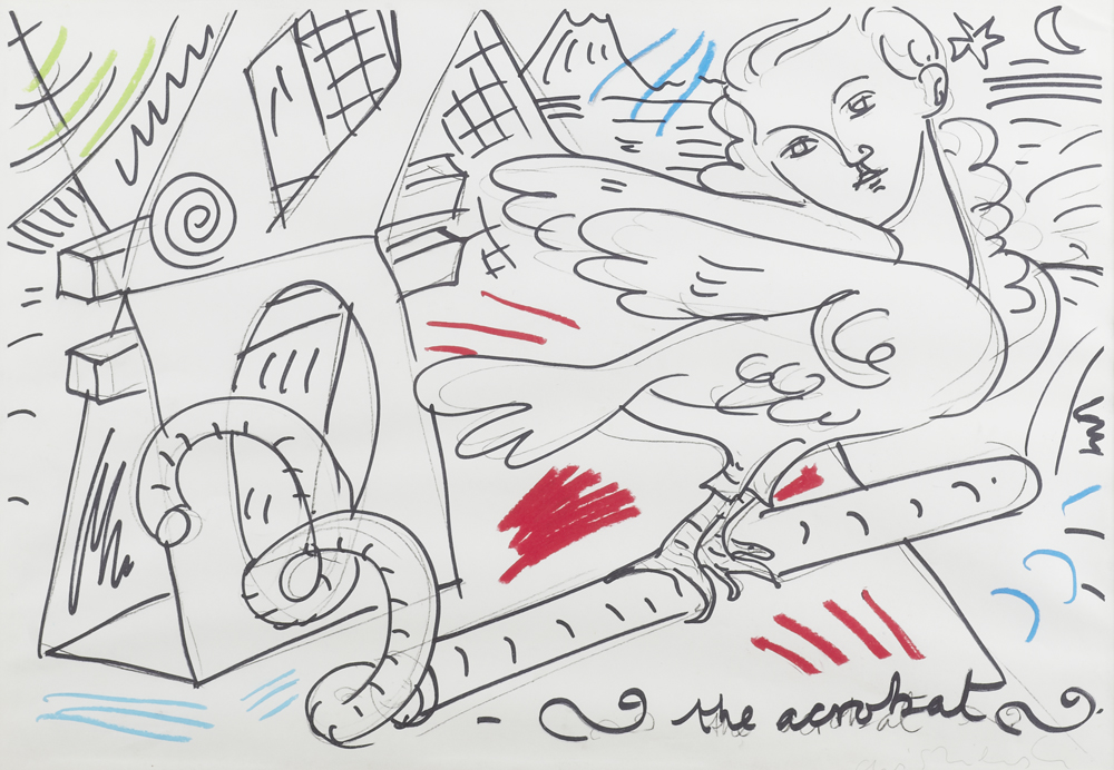 ADRIAN WISZNIEWSKI R.S.A (SCOTTISH B.1958)