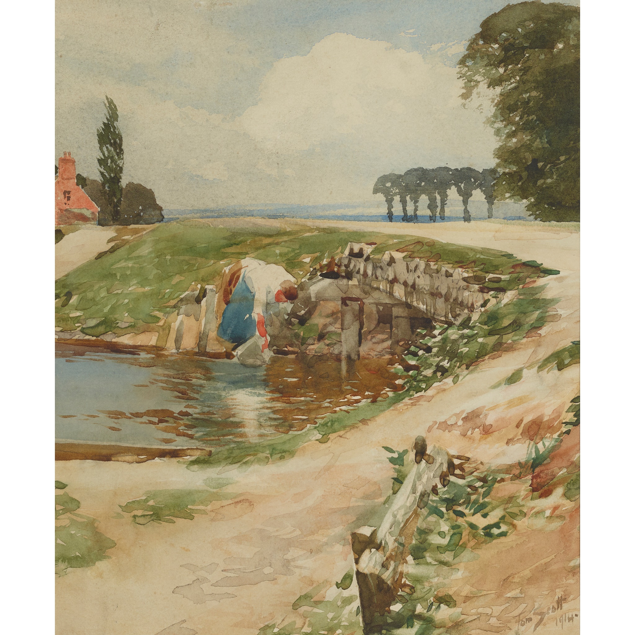 TOM SCOTT R.S.A. (SCOTTISH 1854-1927)