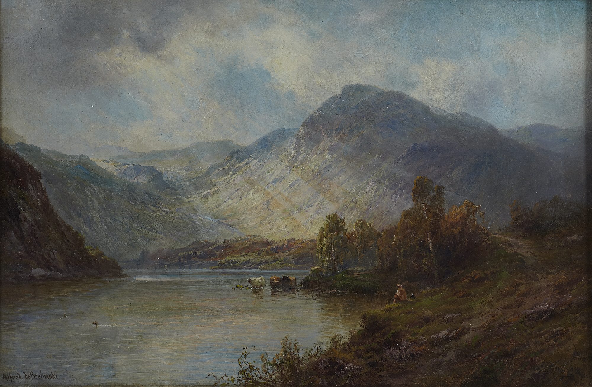 ALFRED DE BREANSKI SENIOR (BRITISH 1852-1928)