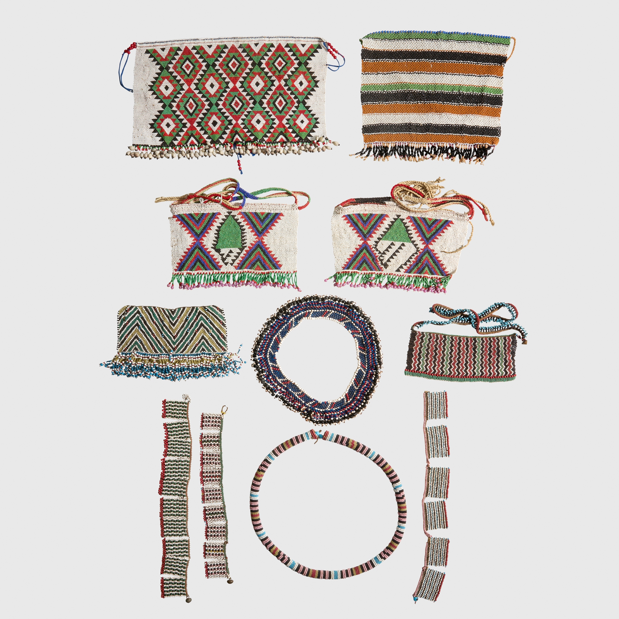 COLLECTION OF SOUTHERN AFRICAN BEADWORK