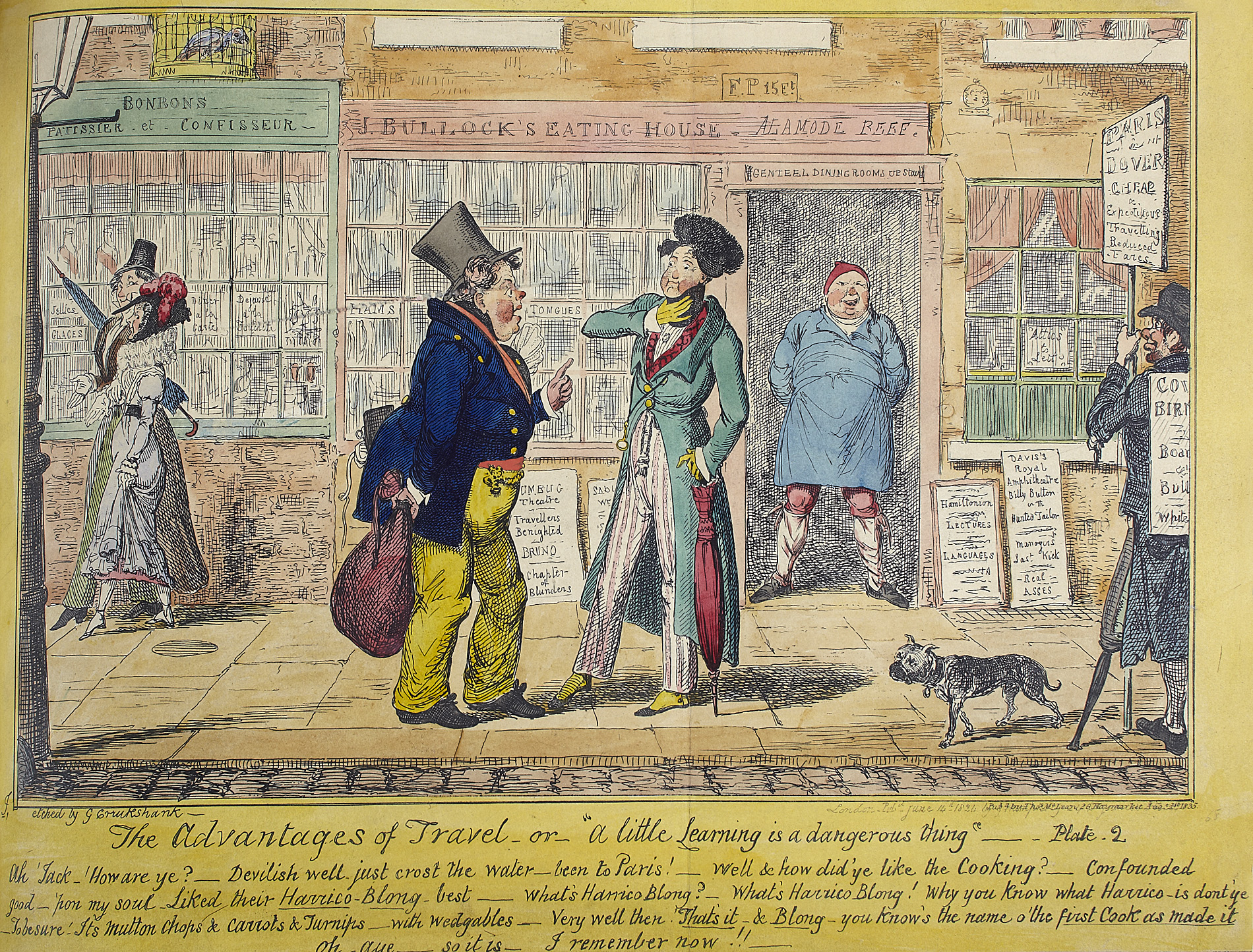 Cruikshank, George - William Bates
