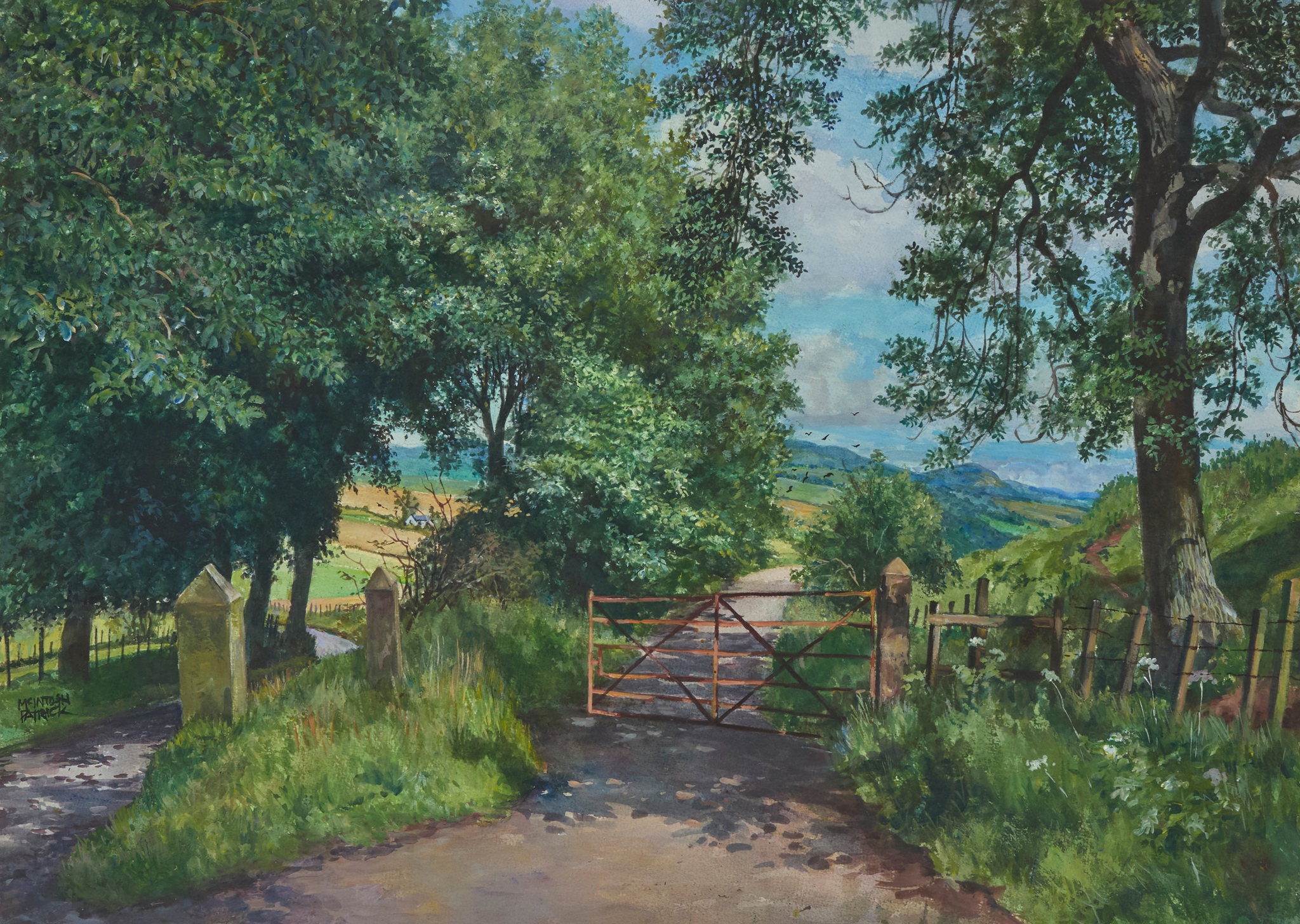 JAMES MCINTOSH PATRICK R.S.A., R.O.I., A.R.E., L.L.D. (SCOTTISH 1907-1998)