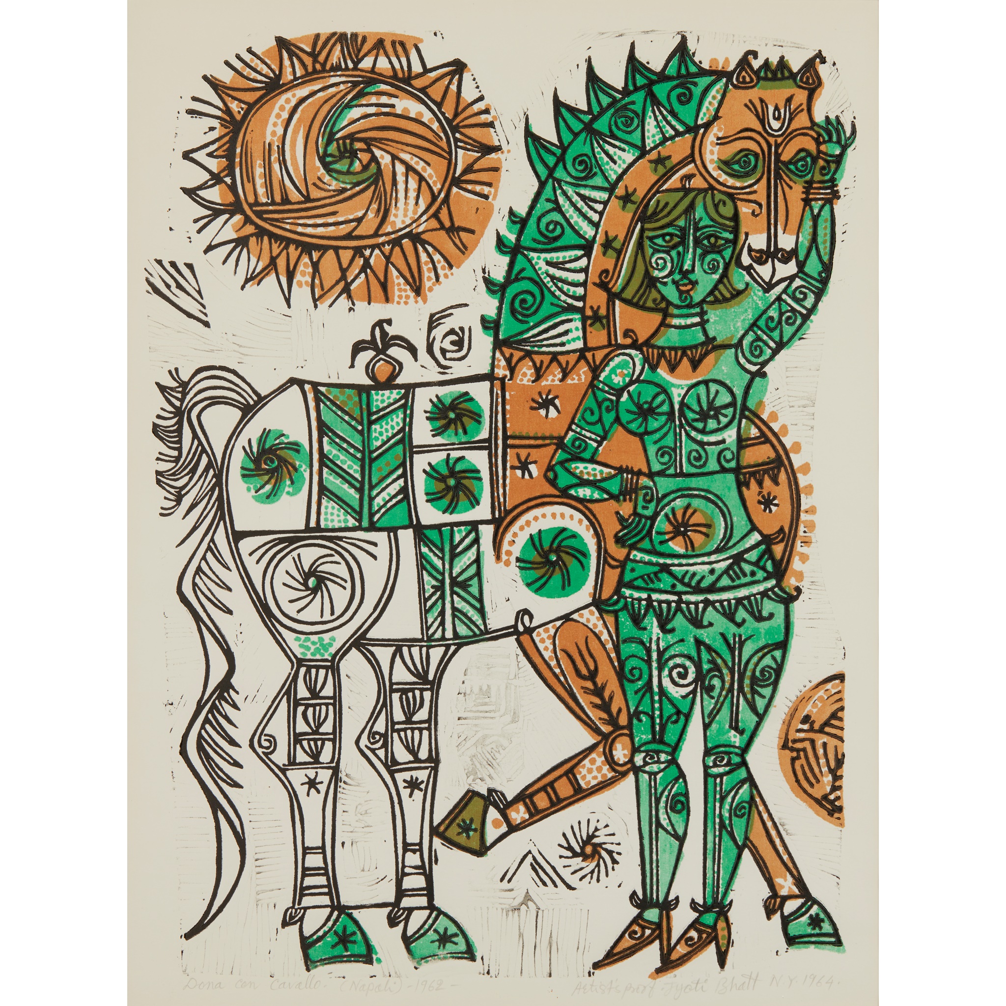 JYOTI BHATT (INDIAN 1934-)