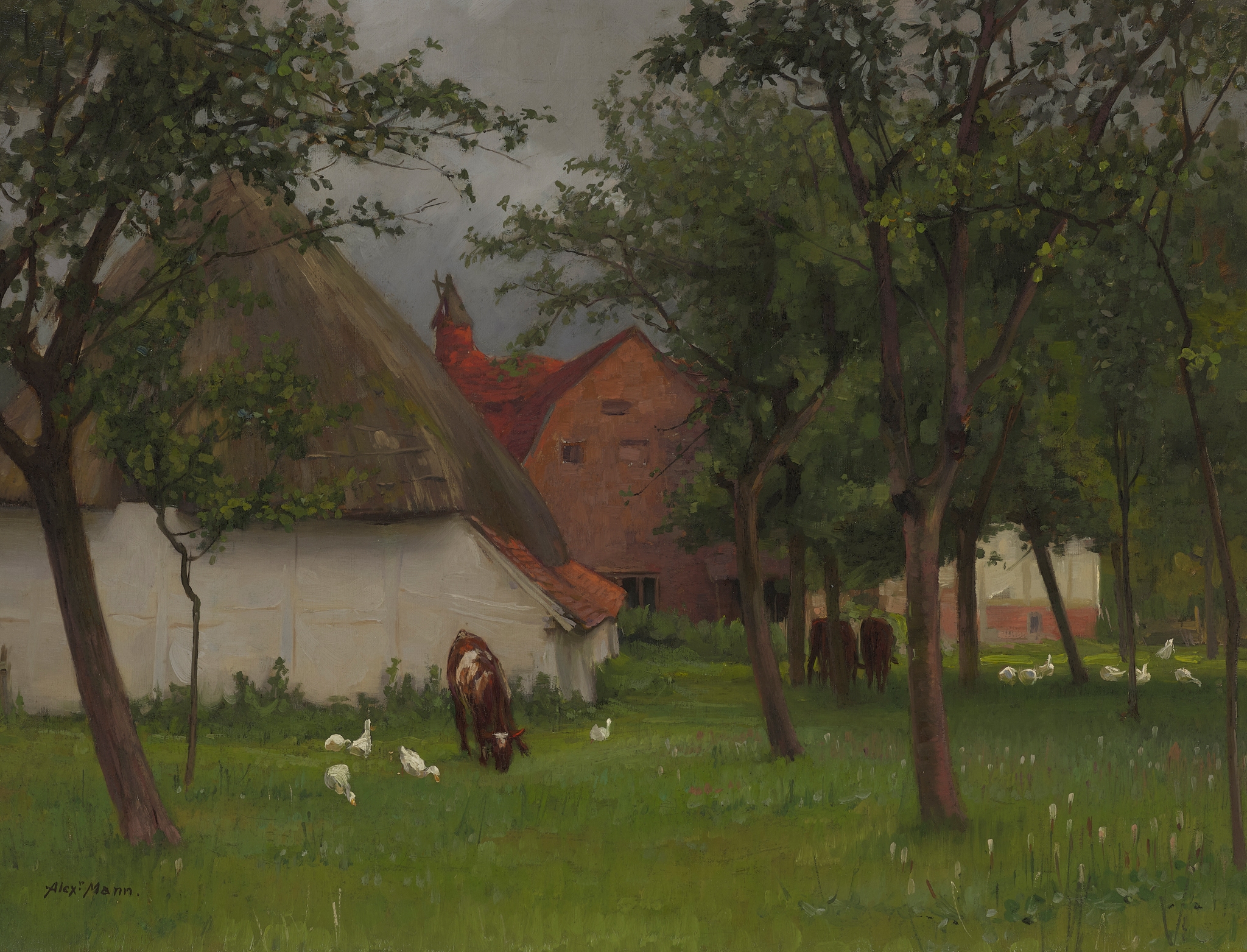 ALEXANDER MANN R.O.I. (SCOTTISH 1853-1908)