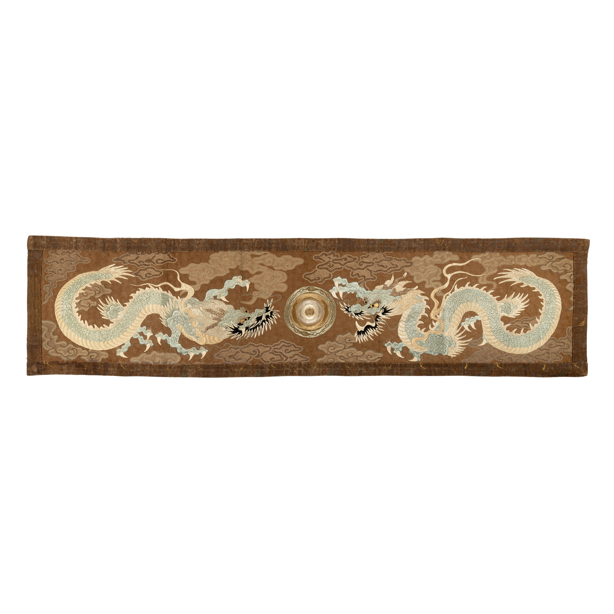 JAPANESE EMBROIDERED 'DRAGON' PANEL