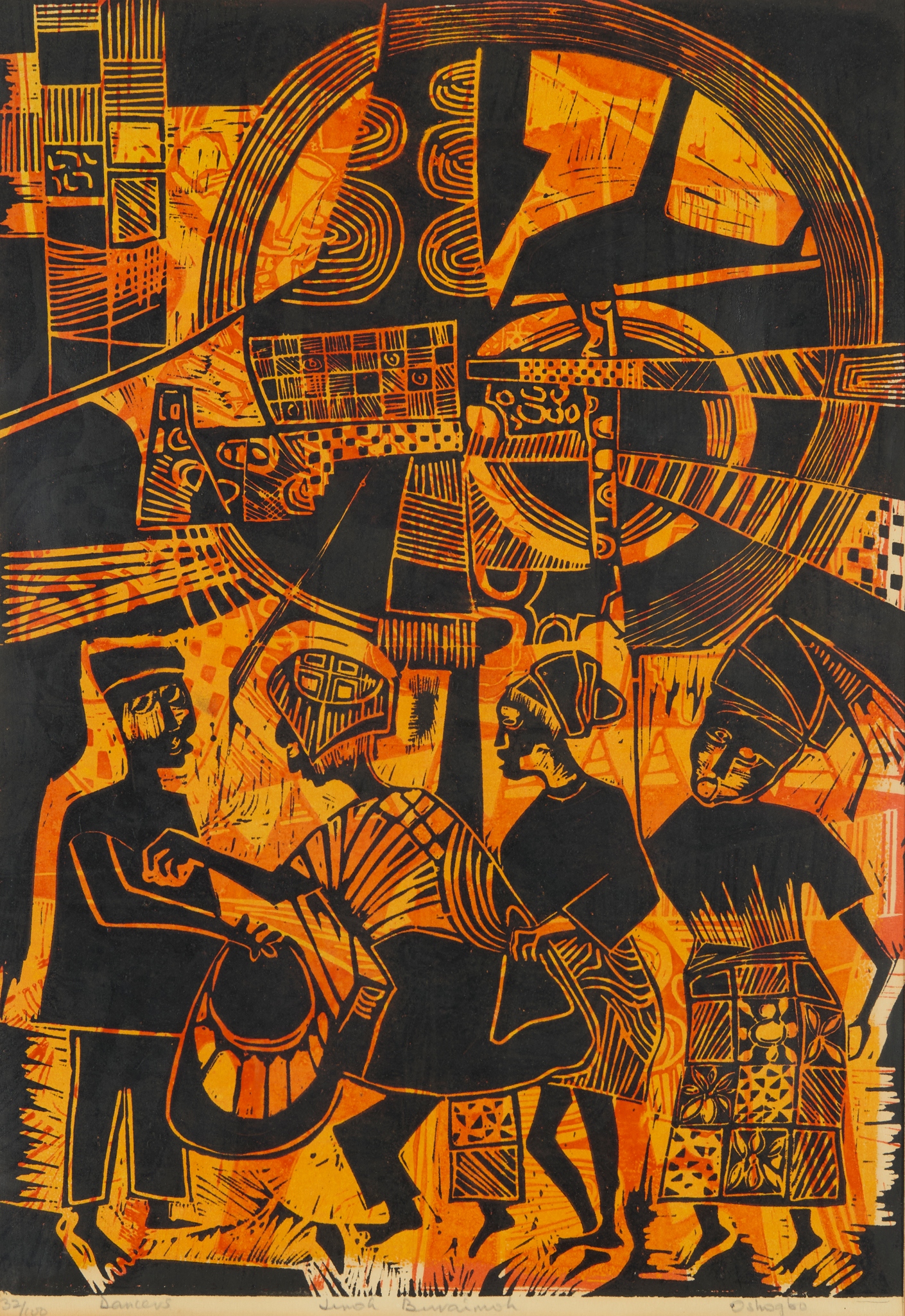 JIMOH BURAIMOH (NIGERIAN B.1943)