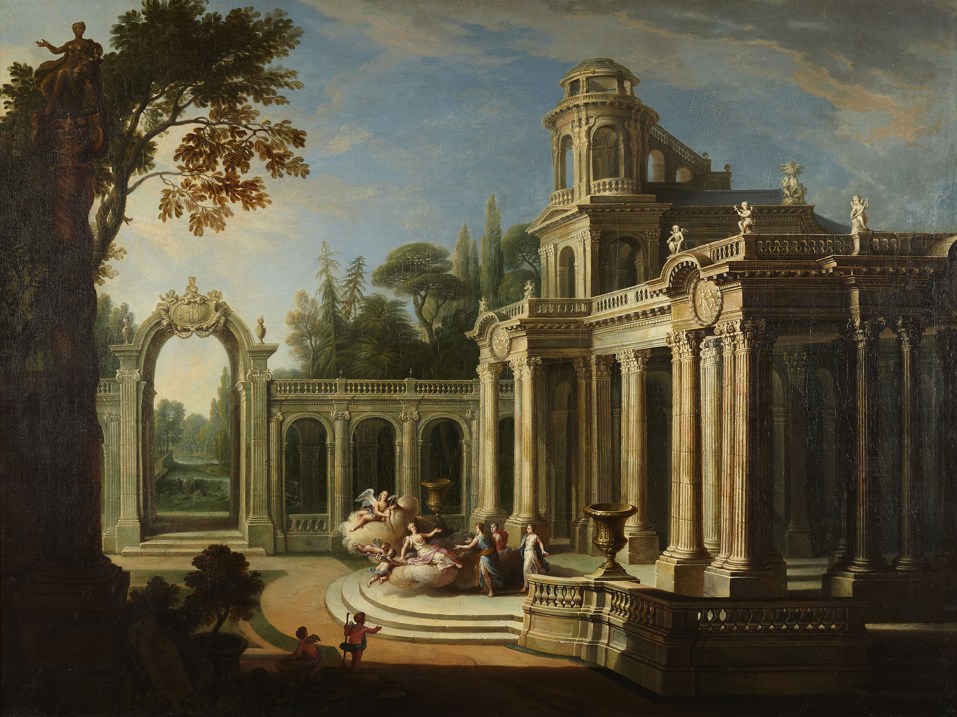 ATTRIBUTED TO JACQUES DE LAJOUE (FRENCH 1687-1761)