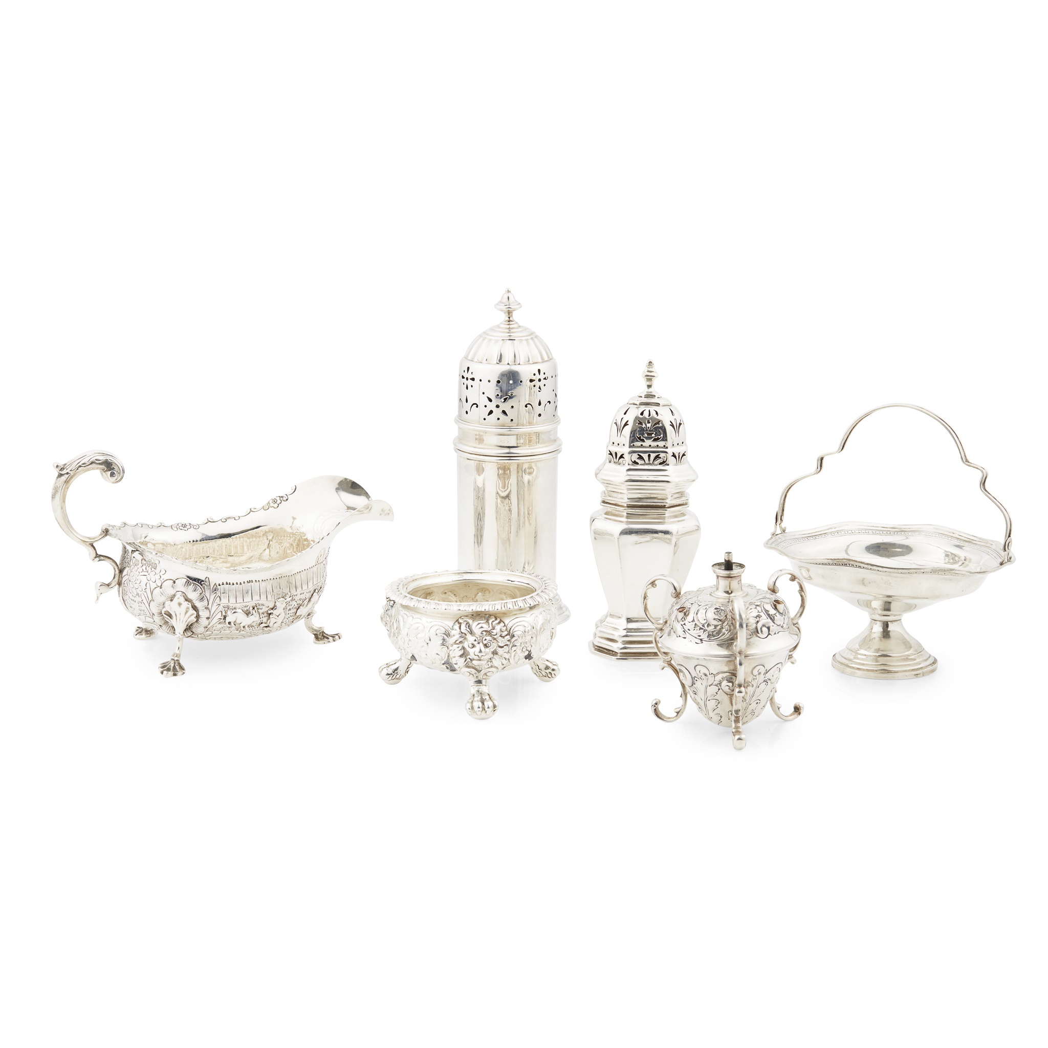 A late Victorian sugar caster