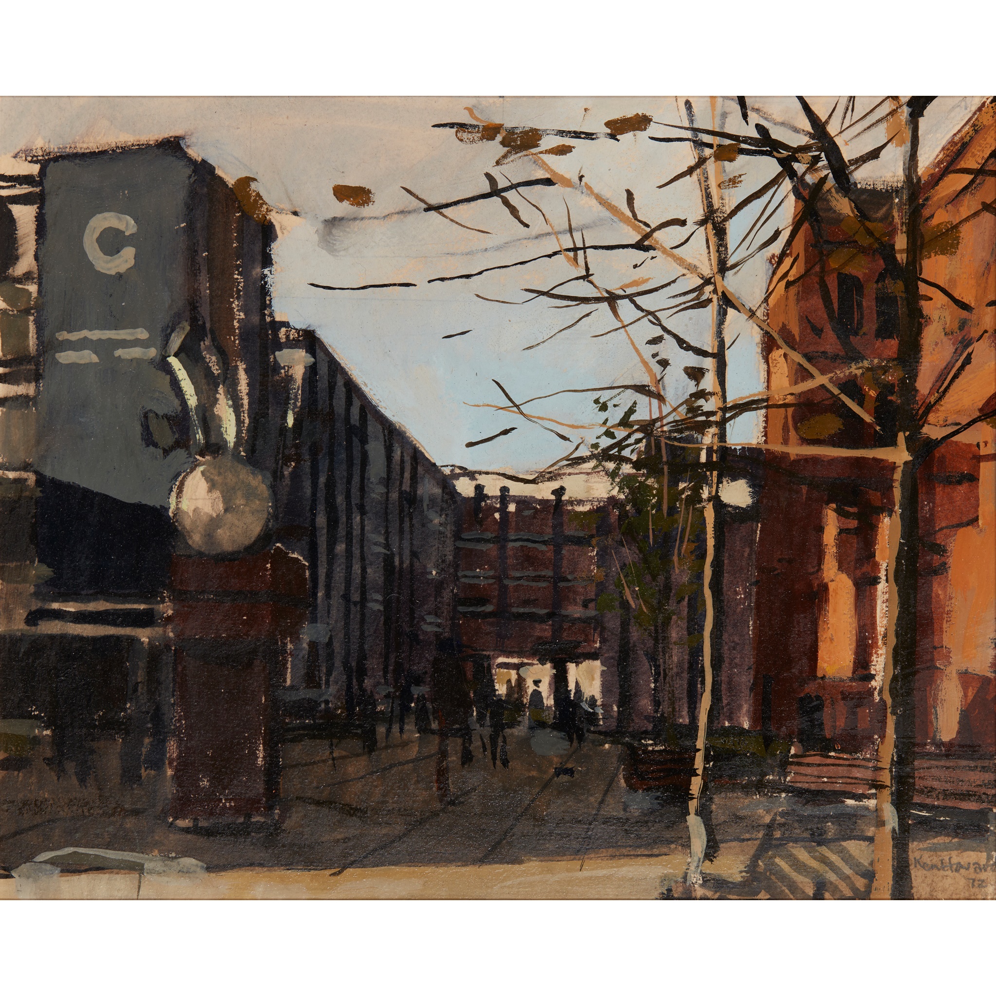 KEN HOWARD R.A., O.B.E. (BRITISH 1932-2022)