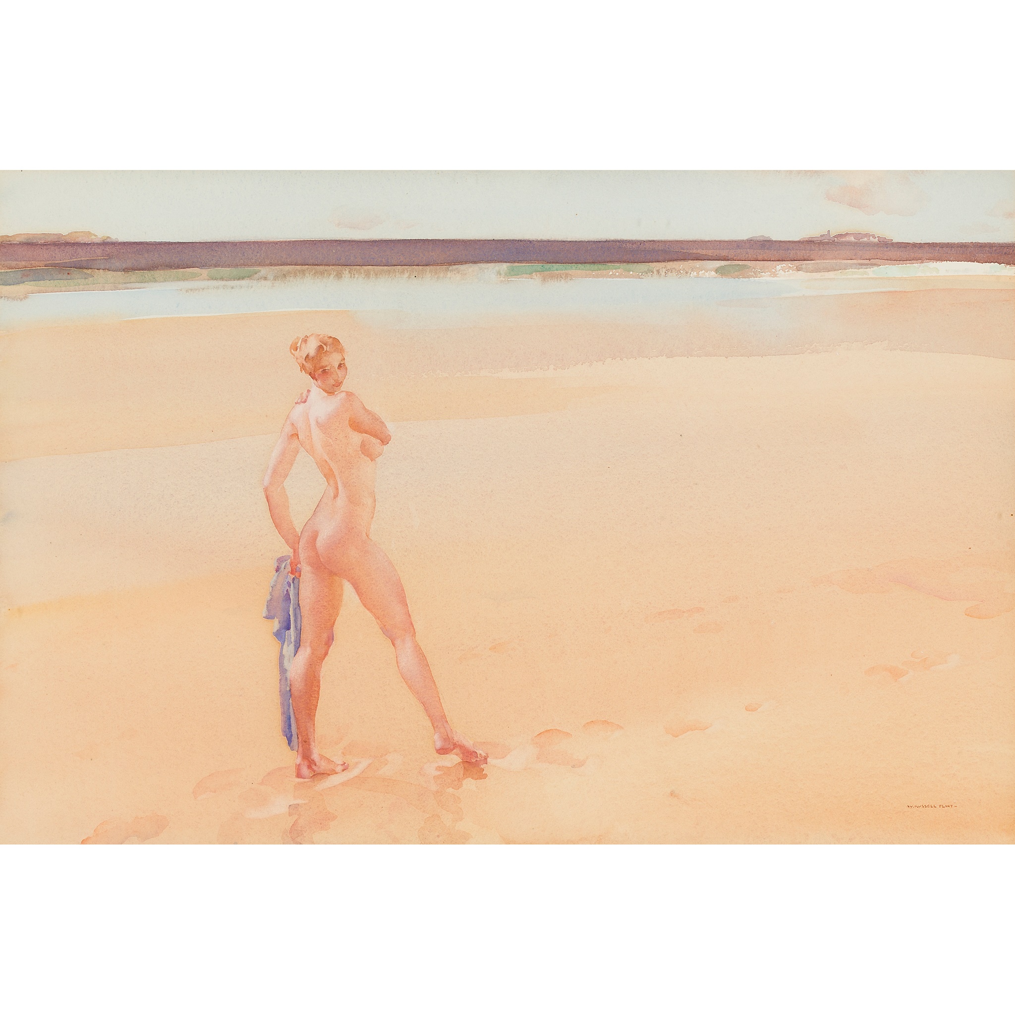 SIR WILLIAM RUSSELL FLINT P.R.A., P.R.W.S., R.S.W., R.O.I., R.E. (SCOTTISH 1880-1969)