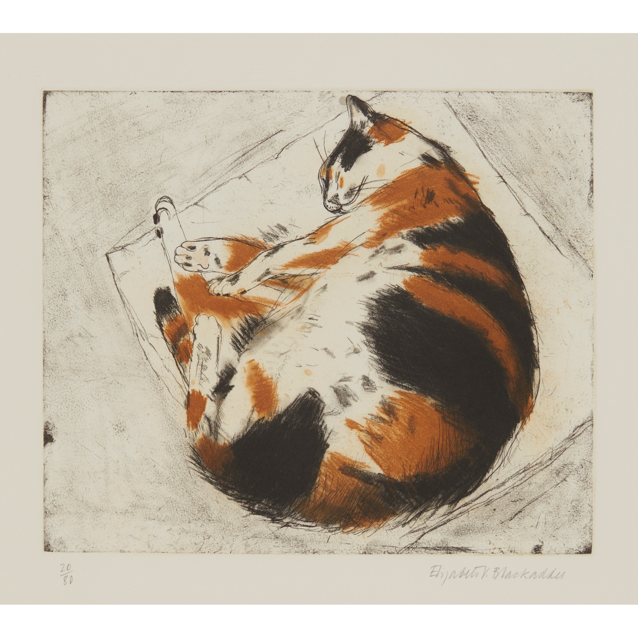DAME ELIZABETH BLACKADDER O.B.E., R.A., R.S.A., R.S.W., R.G.I., D.Litt (SCOTTISH 1931-2021)