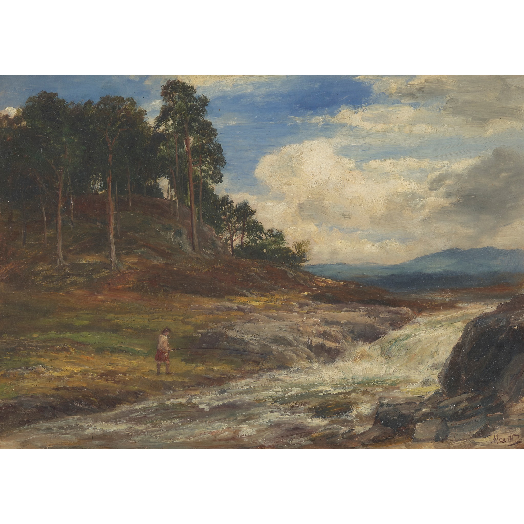 JOHN MACWHIRTER R.A., H.R.S.A., R.I., R.E. (SCOTTISH 1839-1911)