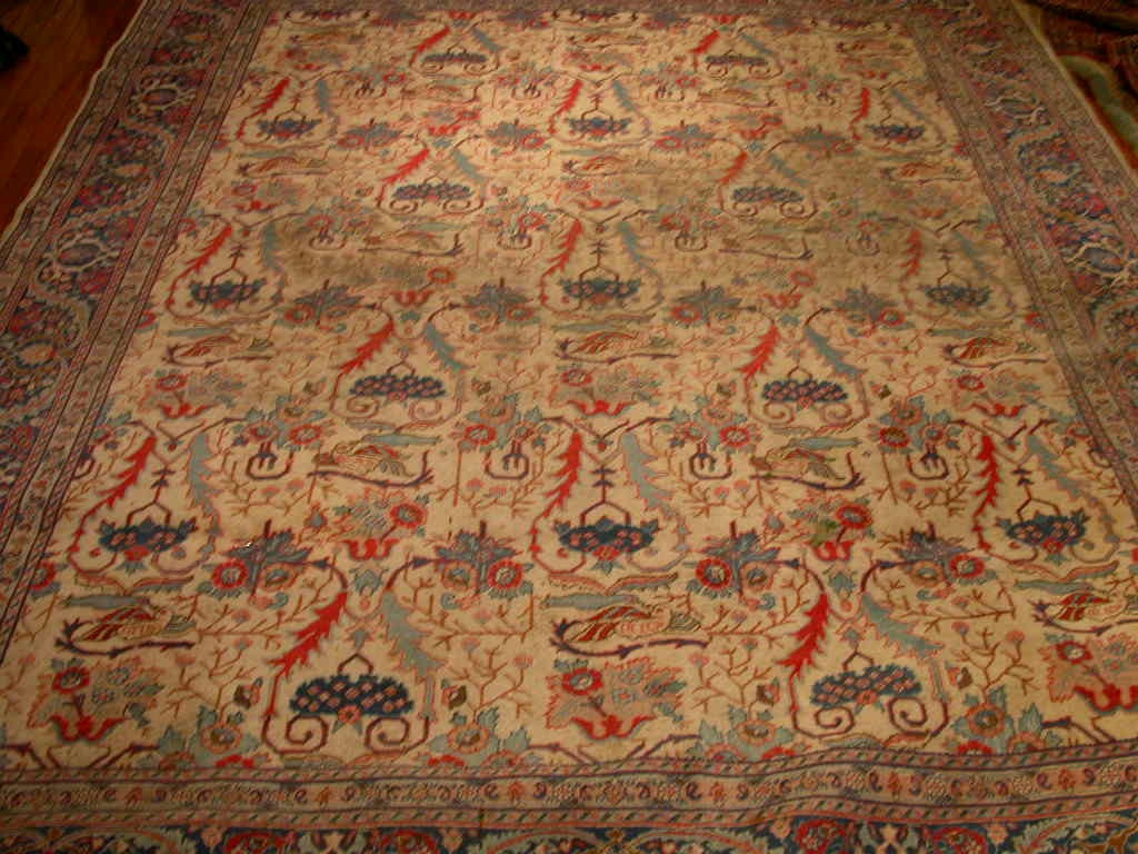 A Tabriz carpet,