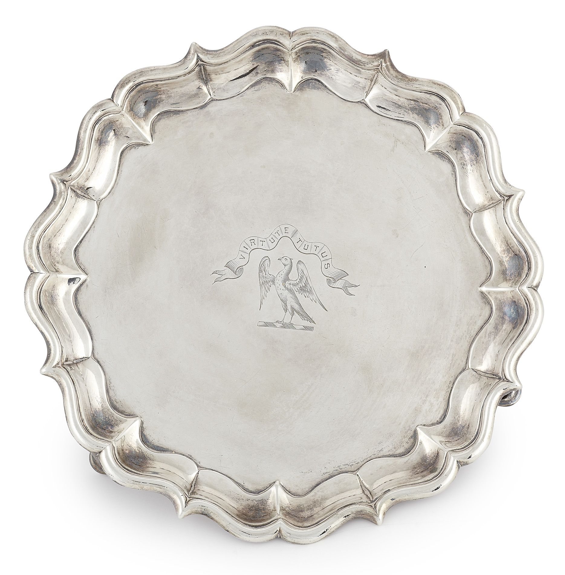 A George II salver
