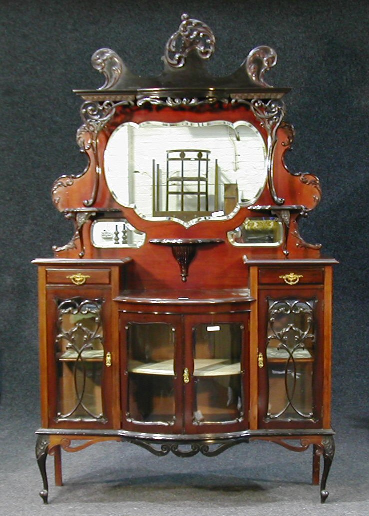 A rococo display cabinet