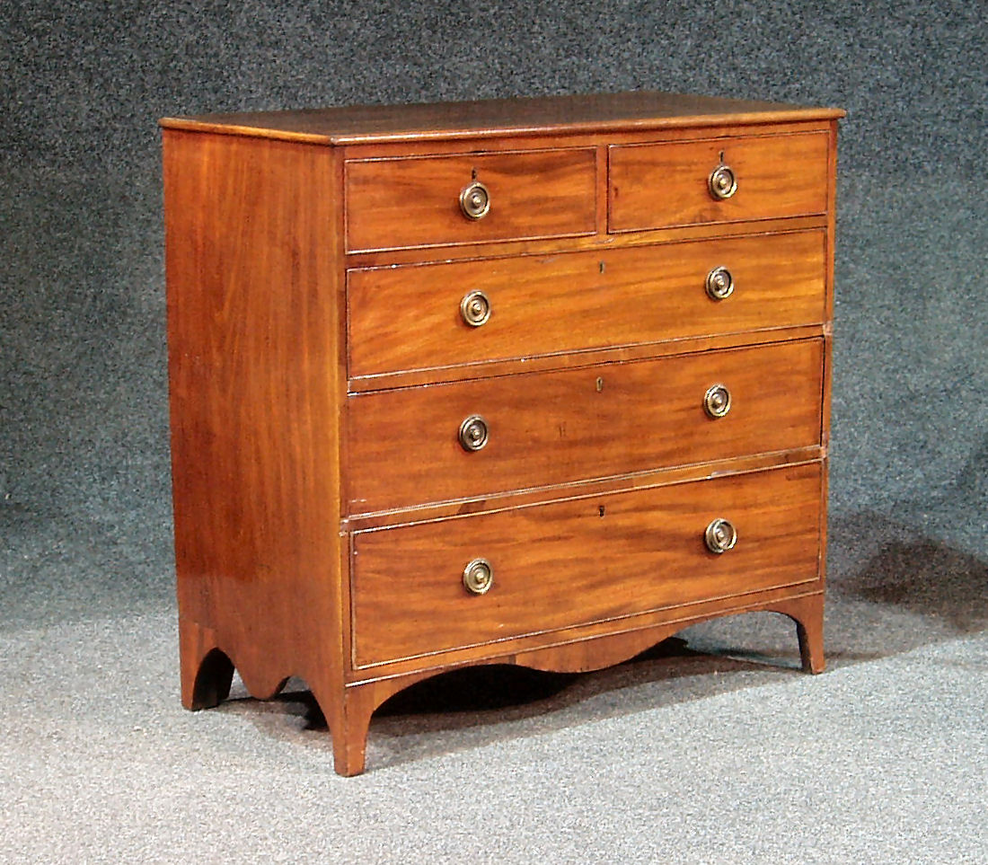 A George III mahogany chest