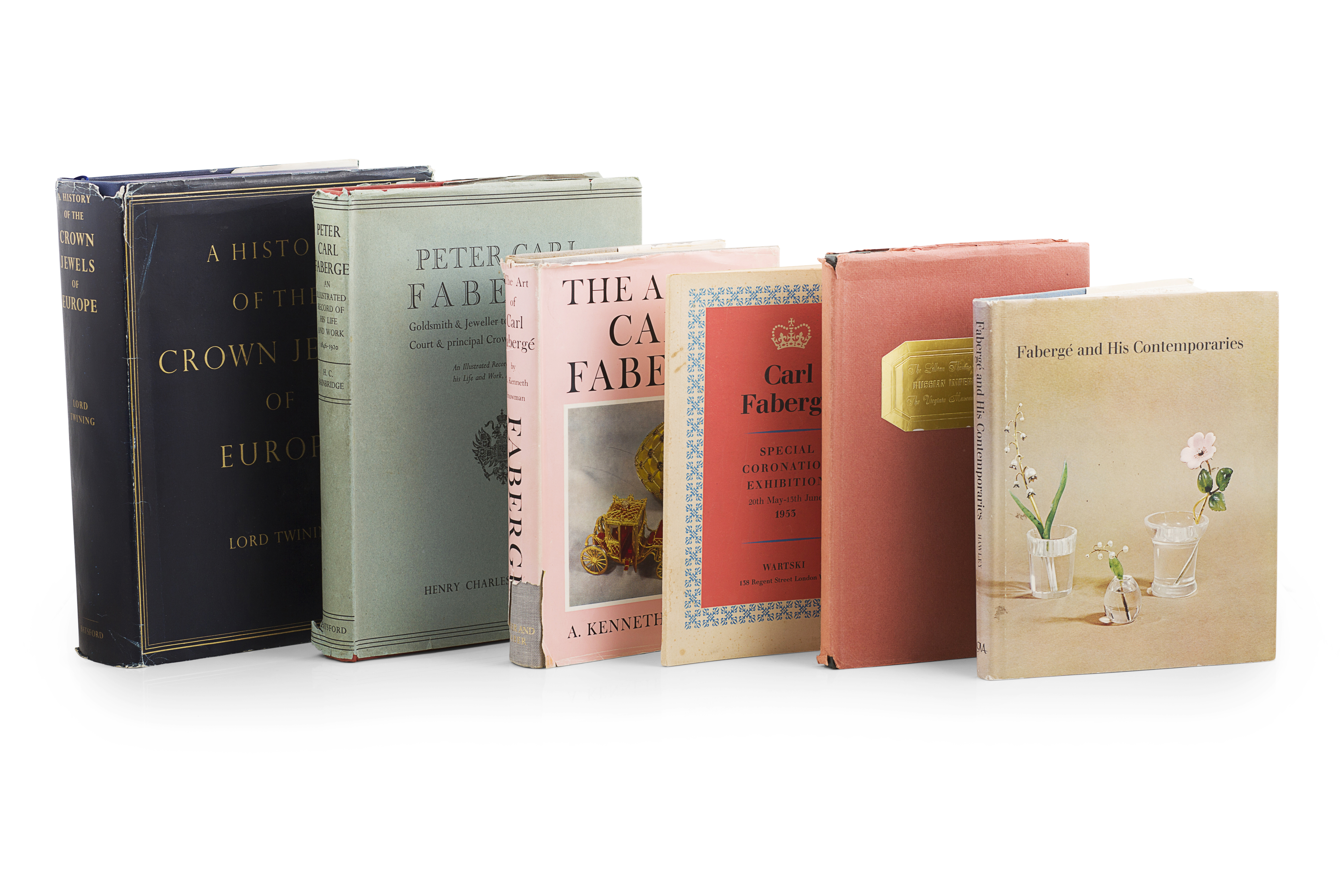 Fabergé, 5 reference works comprising Bainbridge, Henry Charles