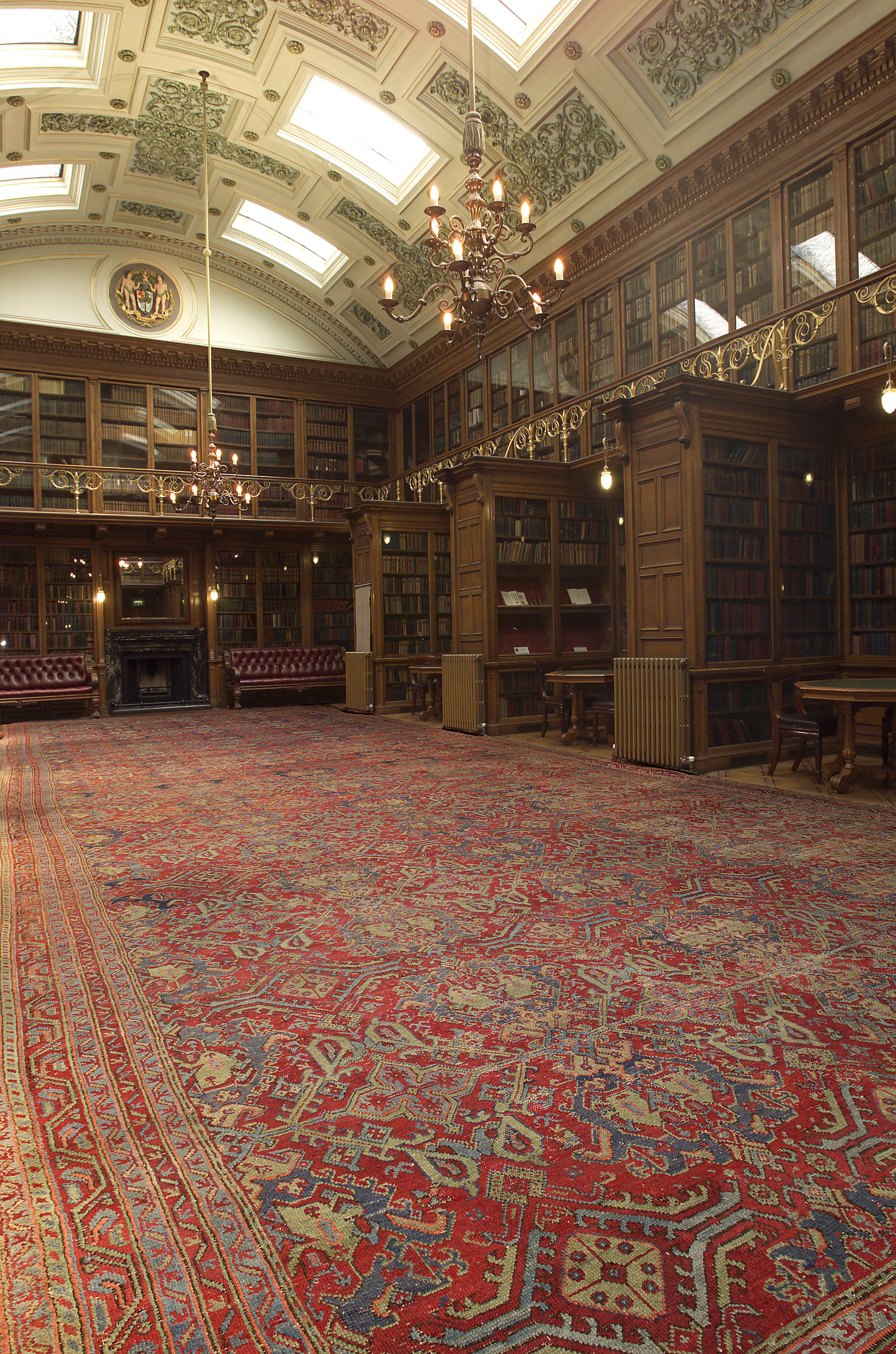 A large 19th century Turkey carpet